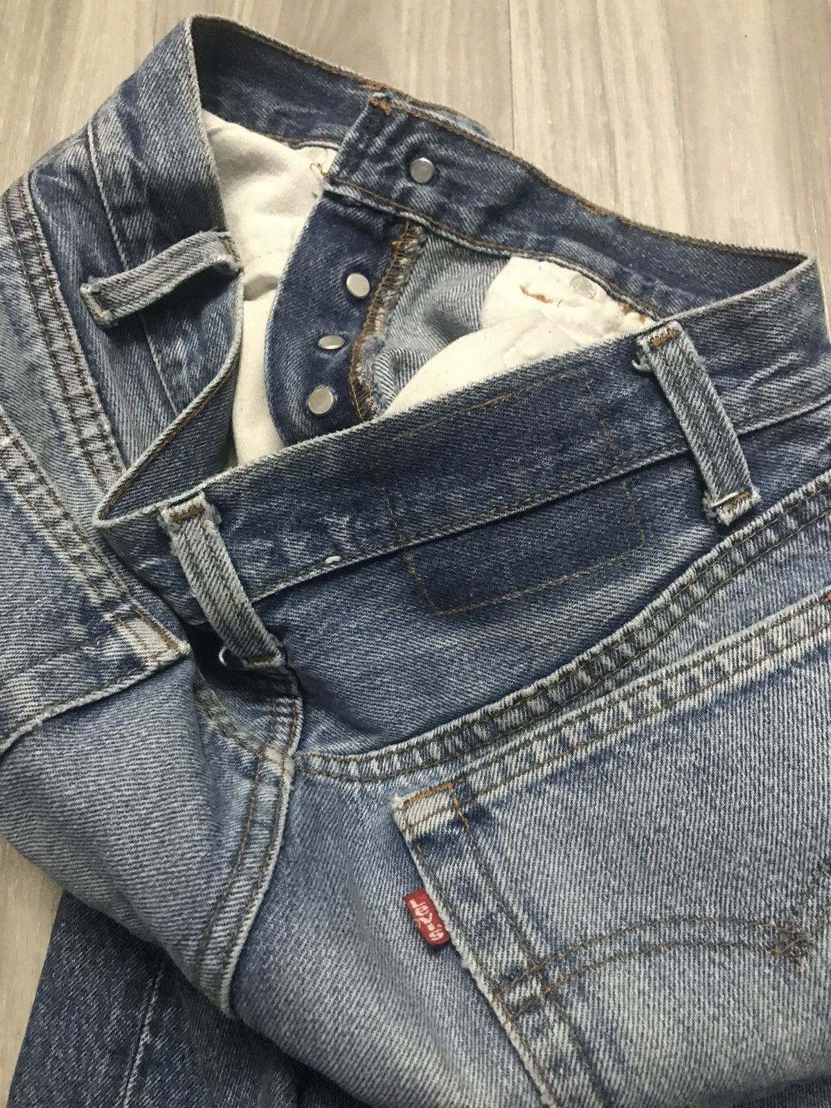 Levi's × Levi's Vintage Clothing × Vintage Vintage 80s Iconic Levis 501 Denim Jeans Size US 28 / EU 44 - 21 Thumbnail