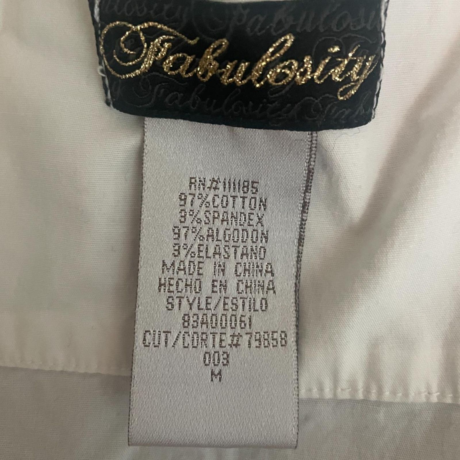 Vintage Y2k fabulosity white button up Size M / US 6-8 / IT 42-44 - 5 Thumbnail