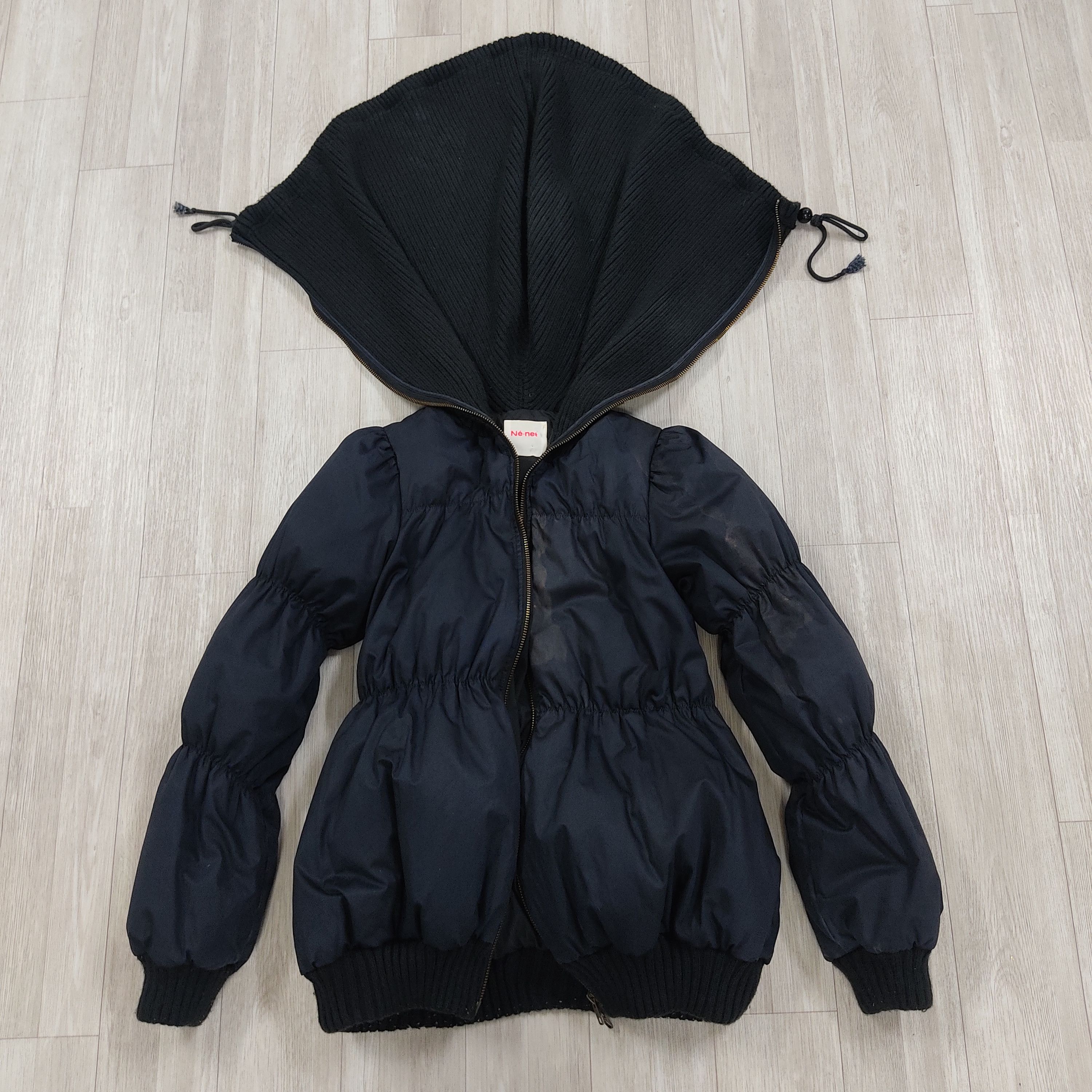 Issey Miyake NÉ-NET Extremely Large Collar Hooded Puffer Jacket Size US S / EU 44-46 / 1 - 2 Thumbnail
