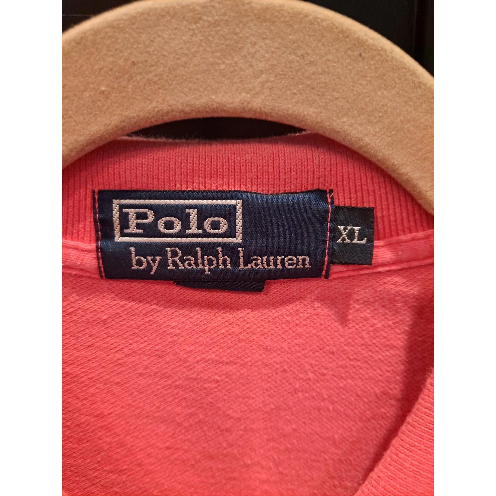 Polo Ralph Lauren Polo Ralph Lauren Pink with Blue Embroidered Logo Size XL Size US XL / EU 56 / 4 - 3 Thumbnail