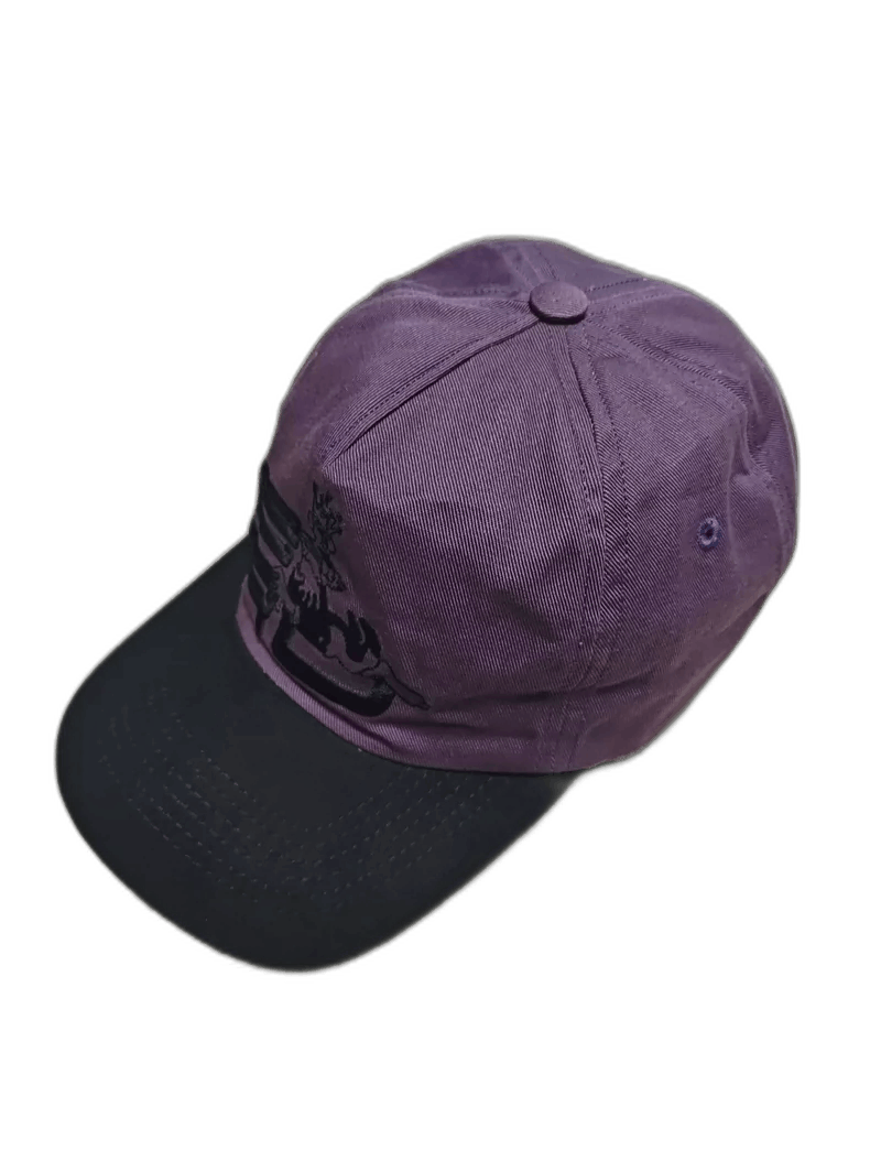 Enfants Riches Deprimes Embroidered Rabbit Baseball Cap in Black Purple Size ONE SIZE - 1 Thumbnail