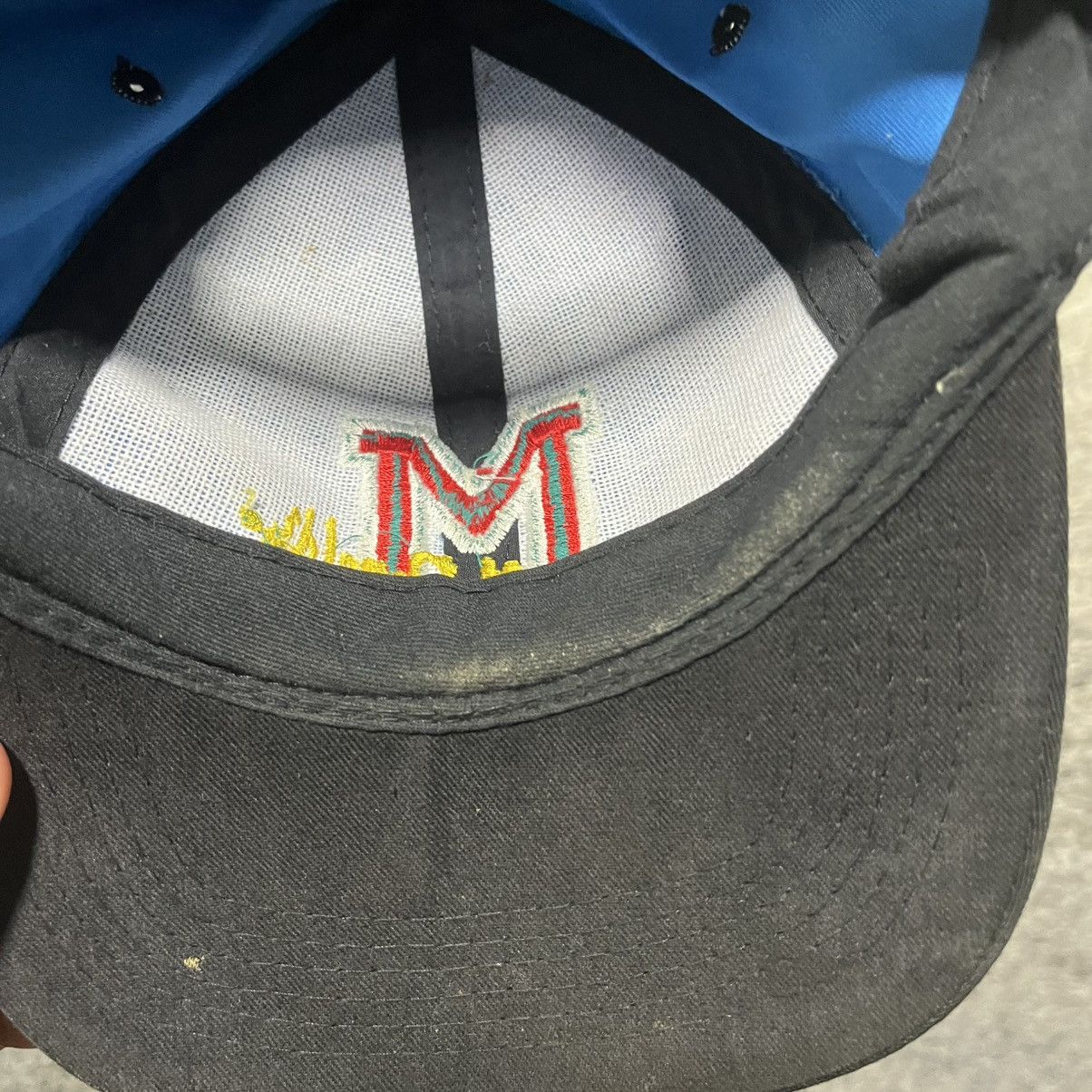 Vintage Vintage 90s McDonalds Employee Embroidered Snapback Hat Size ONE SIZE - 6 Thumbnail