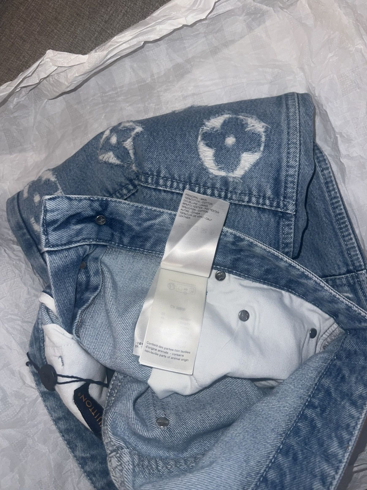 Louis Vuitton Louis Vuitton Denim Skate Jeans Indigo Size US 29 - 14 Thumbnail
