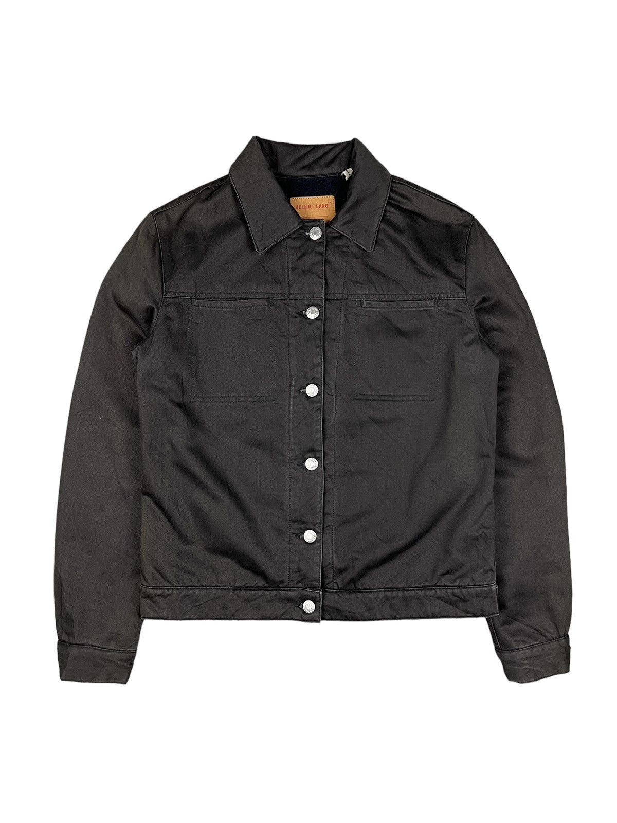 Helmut Lang Archive Vintage 1998 Helmut Lang Lined Trucker Jacket Size S / US 4 / IT 40 - 3 Thumbnail