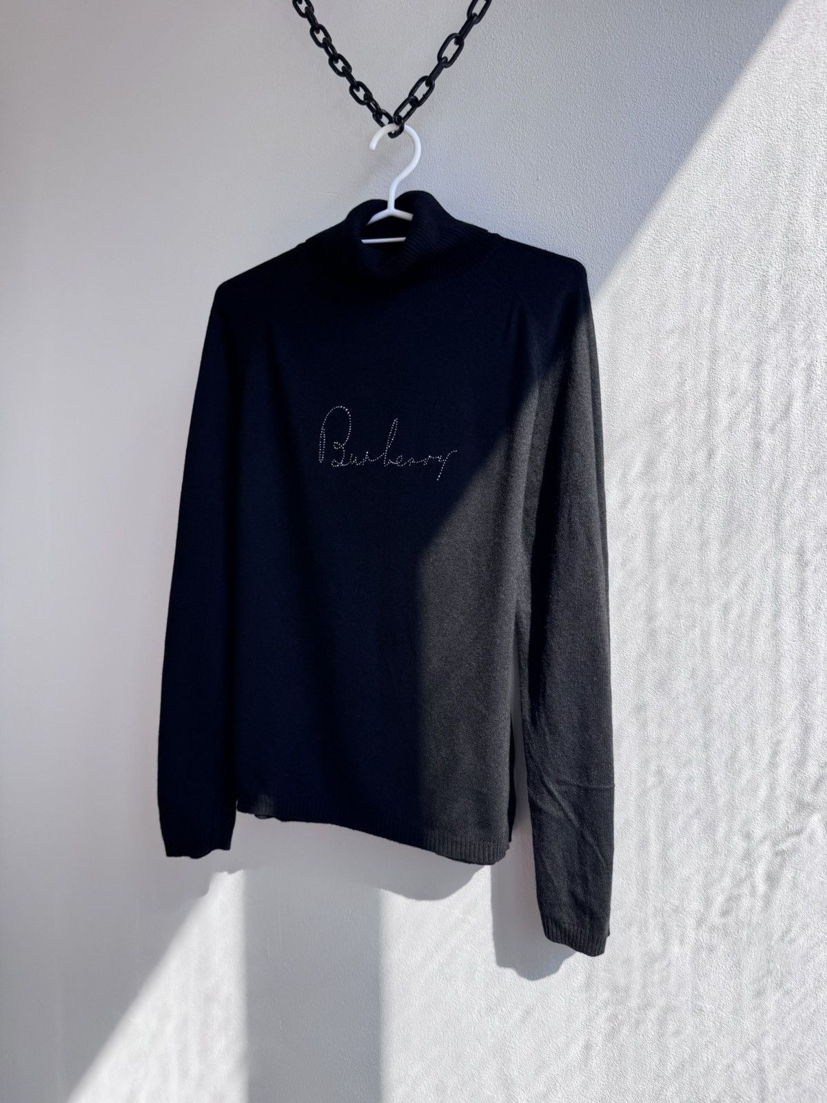 Burberry Burberry Cashmere Viscose Sweater Sweatshirt Jumper Turtlene Size M / US 6-8 / IT 42-44 - 2 Thumbnail