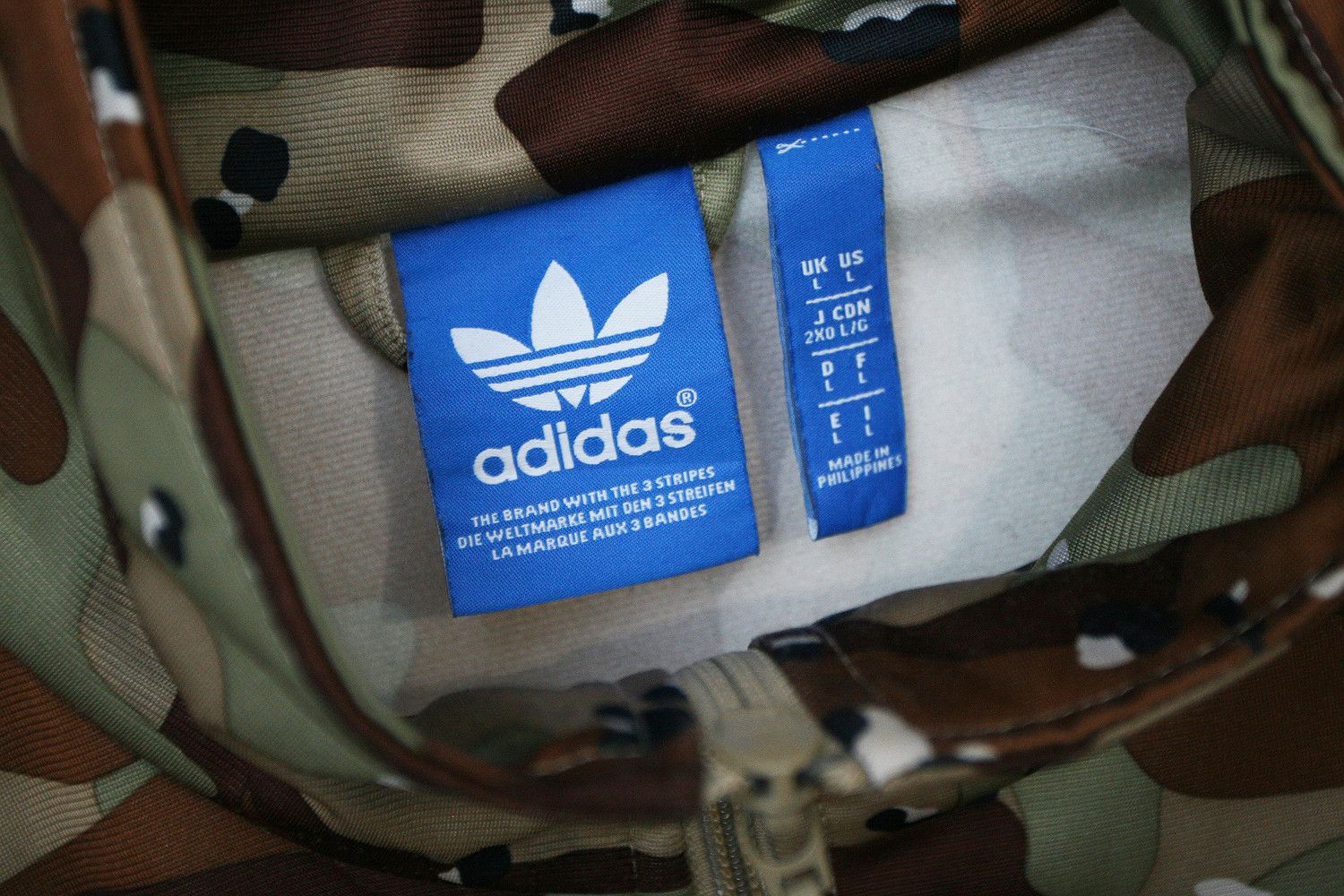 Adidas Adidas Originals Firebird Army Camo Tracksuit Top Jacket L Size US L / EU 52-54 / 3 - 8 Thumbnail