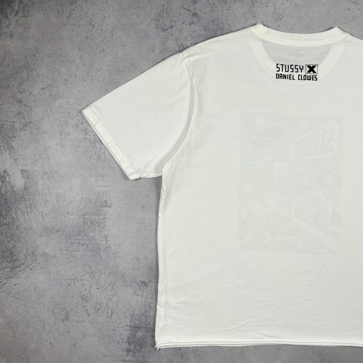 Stussy Stussy x Daniel Clowes y2k cropped big logo tee Size US L / EU 52-54 / 3 - 17 Thumbnail