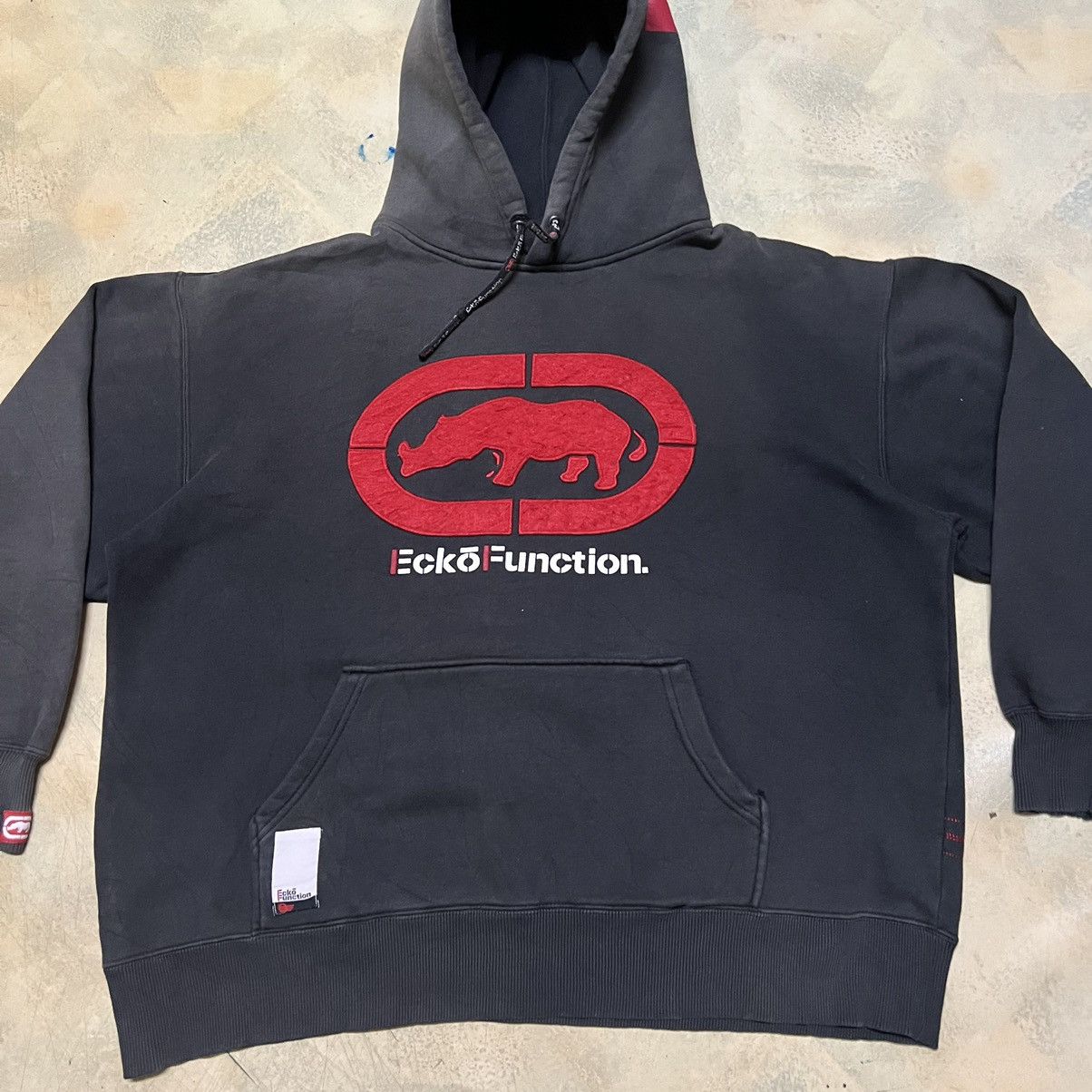 Ecko Unltd. Ecko Function Big Logo Hoodie Sun Faded Size US M / EU 48-50 / 2 - 4 Thumbnail