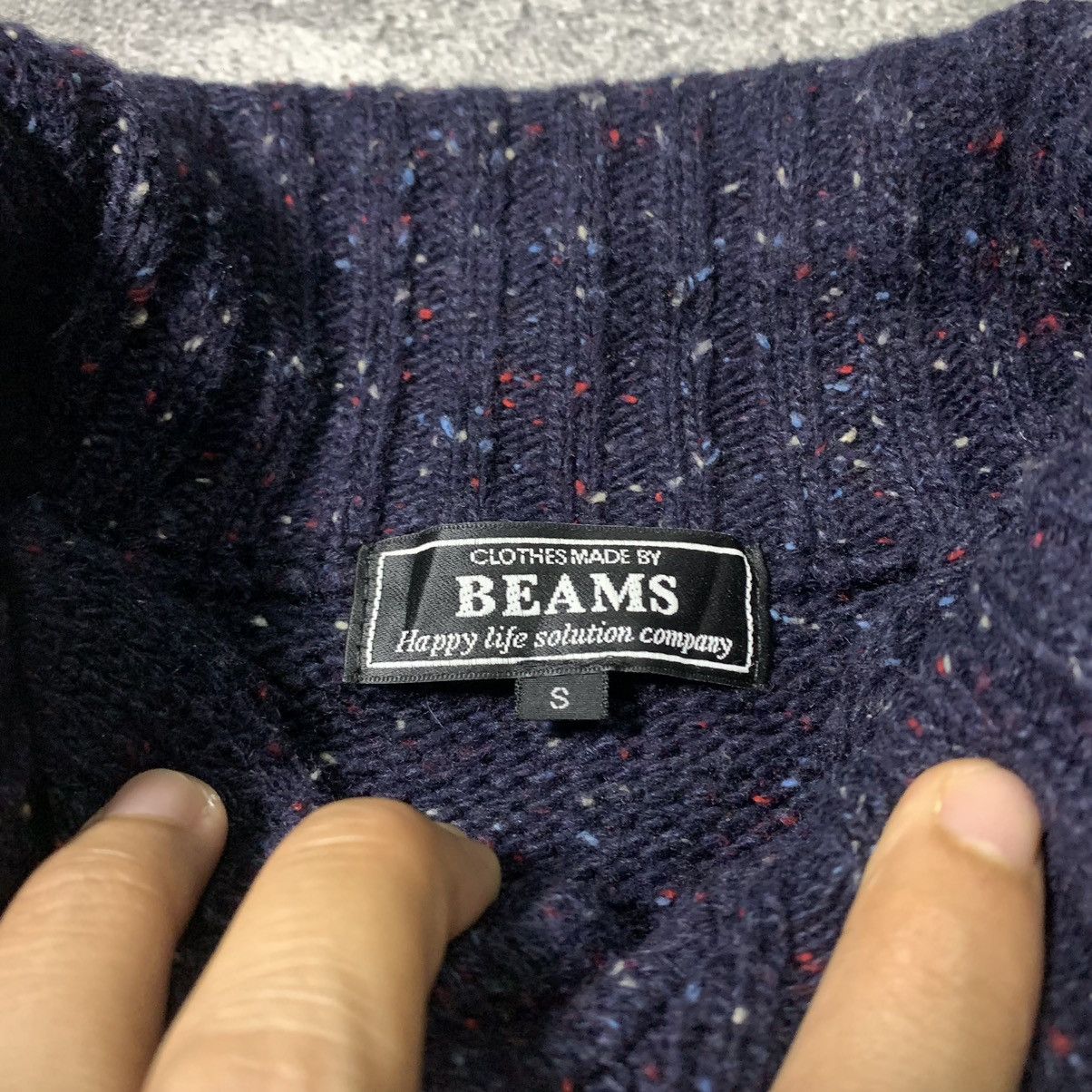 Beauty Beast Japanese Knit cardigan shawl collar Beams IfWasSixNine Style Size US S / EU 44-46 / 1 - 12 Thumbnail