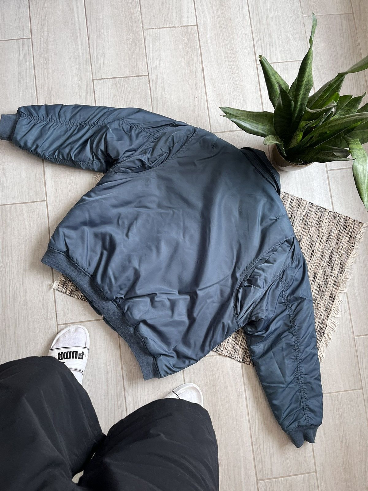 Schott × Vintage Vintage Schott NYC Bomber jacket MA-2 flyer military Size US XXL / EU 58 / 5 - 25 Thumbnail