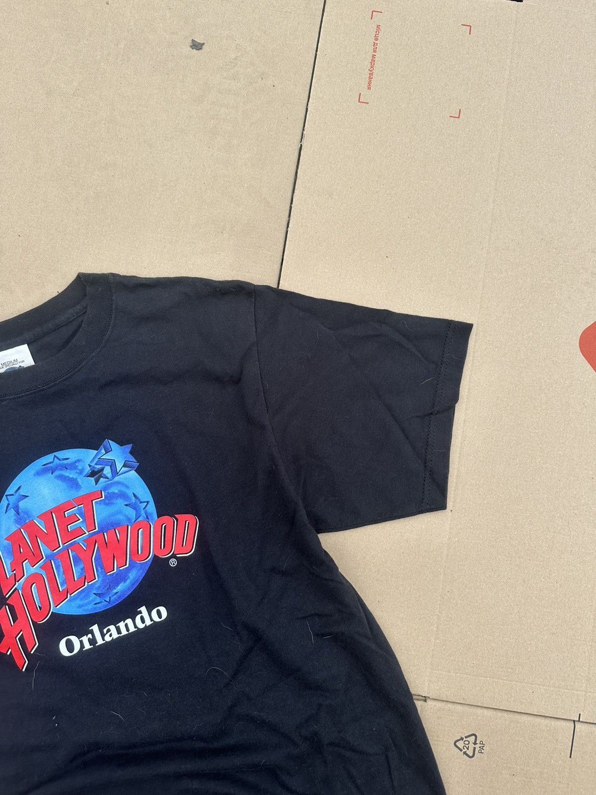 Band Tees × Planet Hollywood × Vintage Vintage Planet Hollywood Orlando Tee USA 90s Single Stitch Size US M / EU 48-50 / 2 - 5 Thumbnail