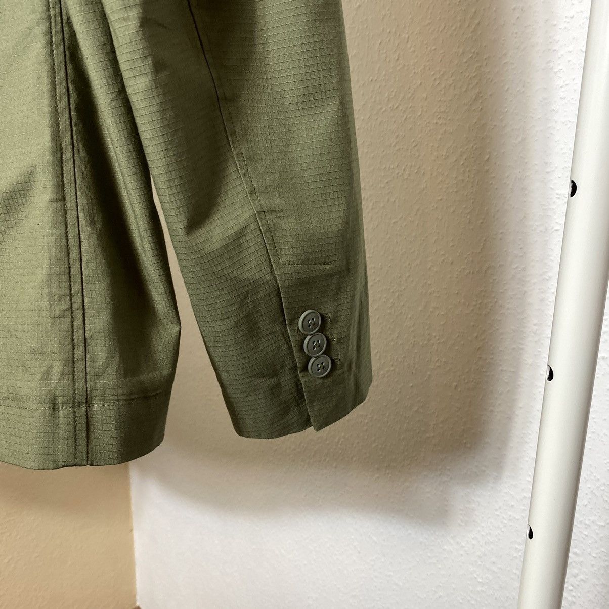 Folk Cotton Blazer Folk Olive Size 48S - 9 Thumbnail