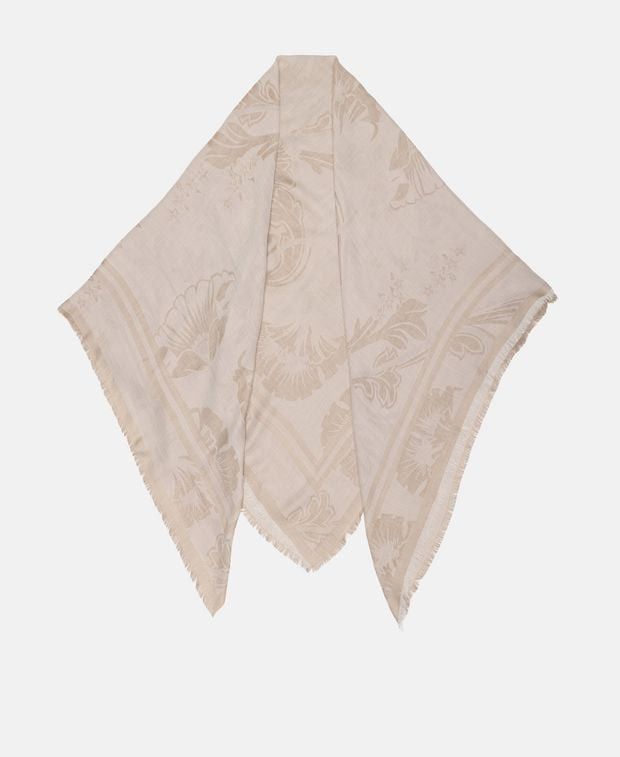 Elie Saab Silk-blend square scarf Size ONE SIZE - 1 Thumbnail