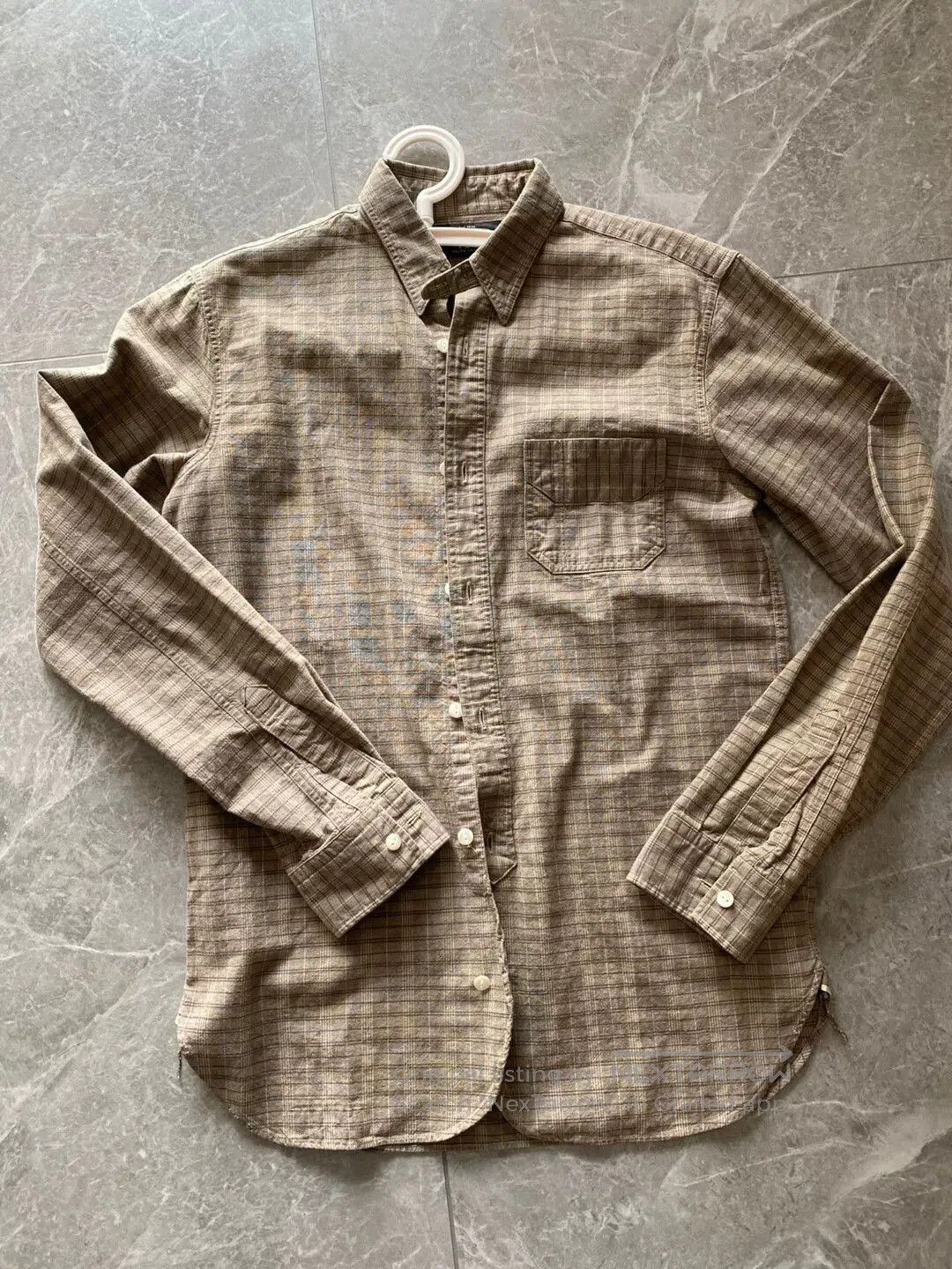 RRL Ralph Lauren RRL Long Sleeve Shirt in Brown Tones. Size US XS / EU 42 / 0 - 1 Thumbnail
