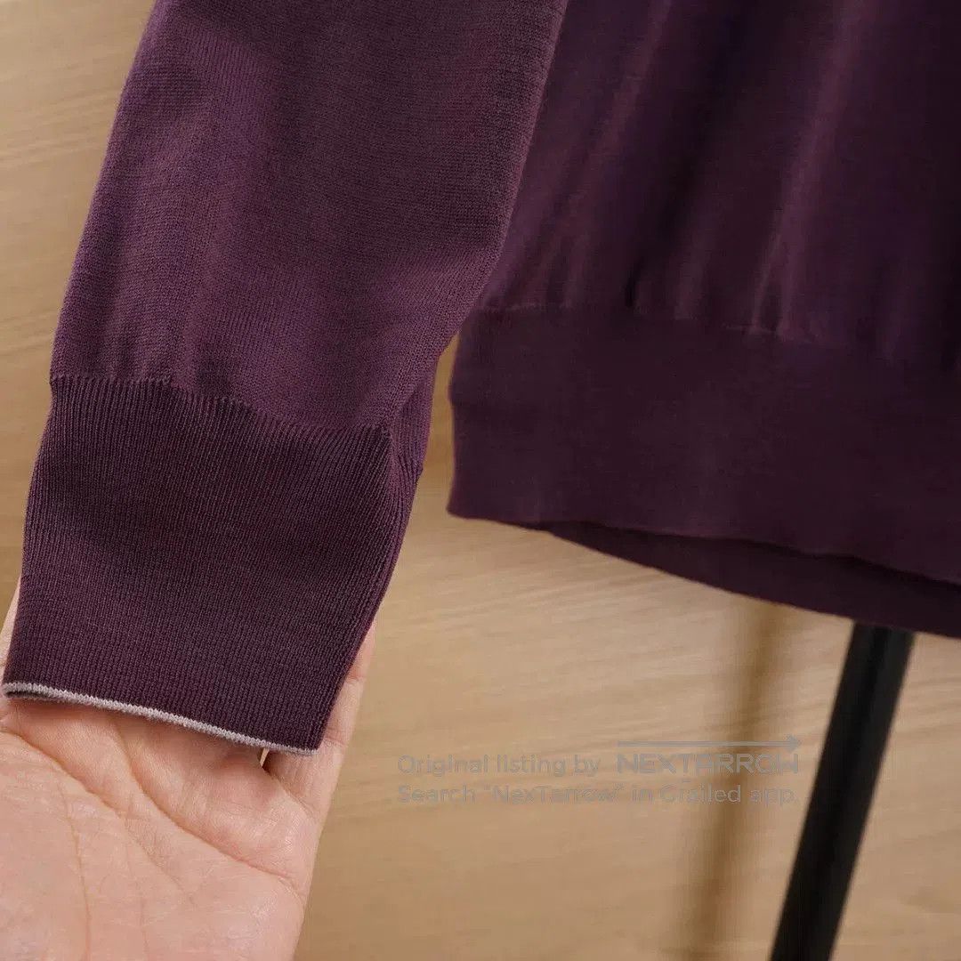 Brunello Cucinelli Brunello Cucinelli Wool Cashmere Polo. Size US S / EU 44-46 / 1 - 7 Thumbnail