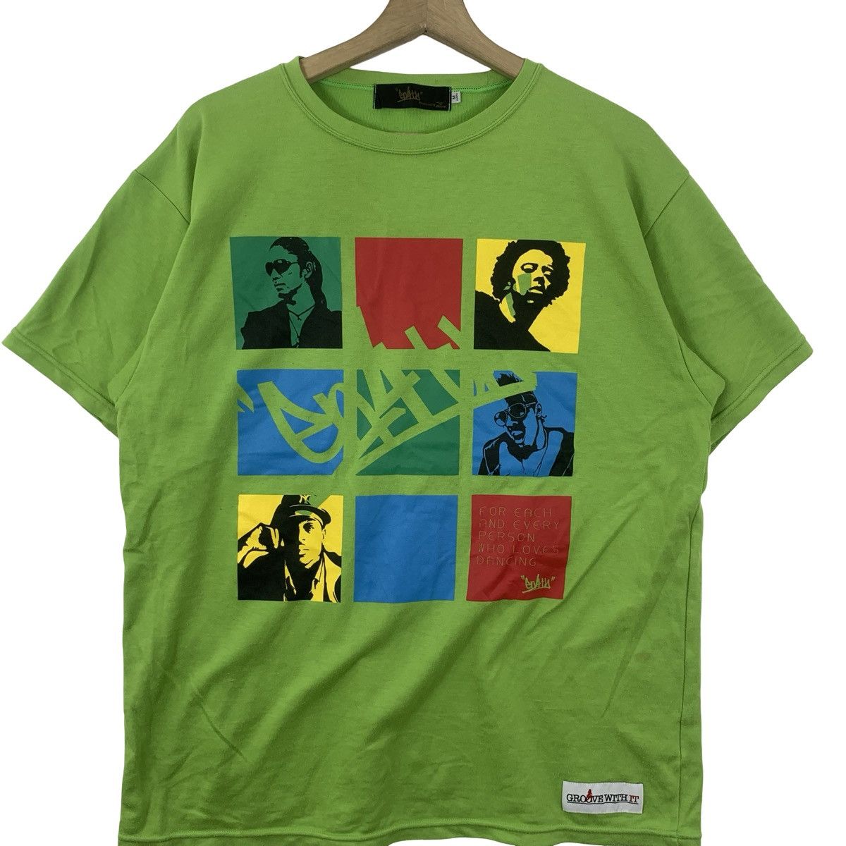 Mizuno ENLITH MIZUNO HIP HOP Rap Promo Artist Tee Shirt Top Size US M / EU 48-50 / 2 - 5 Thumbnail