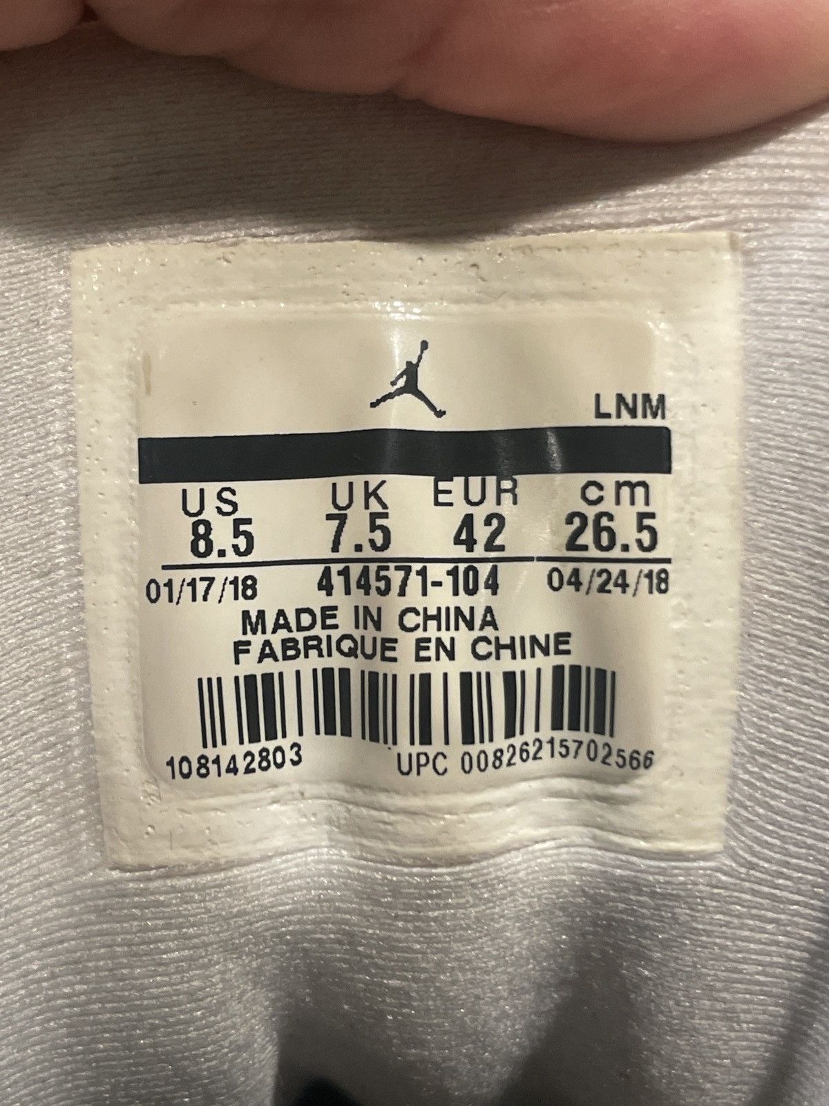 Jordan Brand Air Jordan 13 "He Got Game" Size US 8.5 / EU 41-42 - 7 Thumbnail