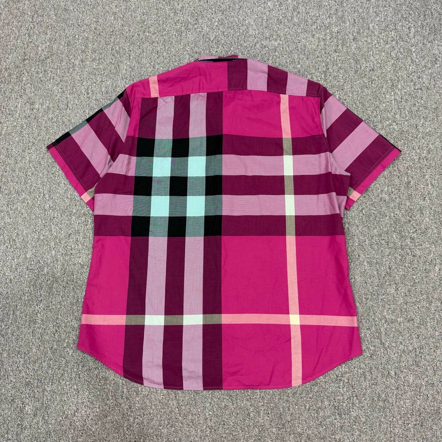 Burberry Burberry Check short-sleeve shirt XL 99 new Size XL / US 12-14 / IT 48-50 - 2 Thumbnail