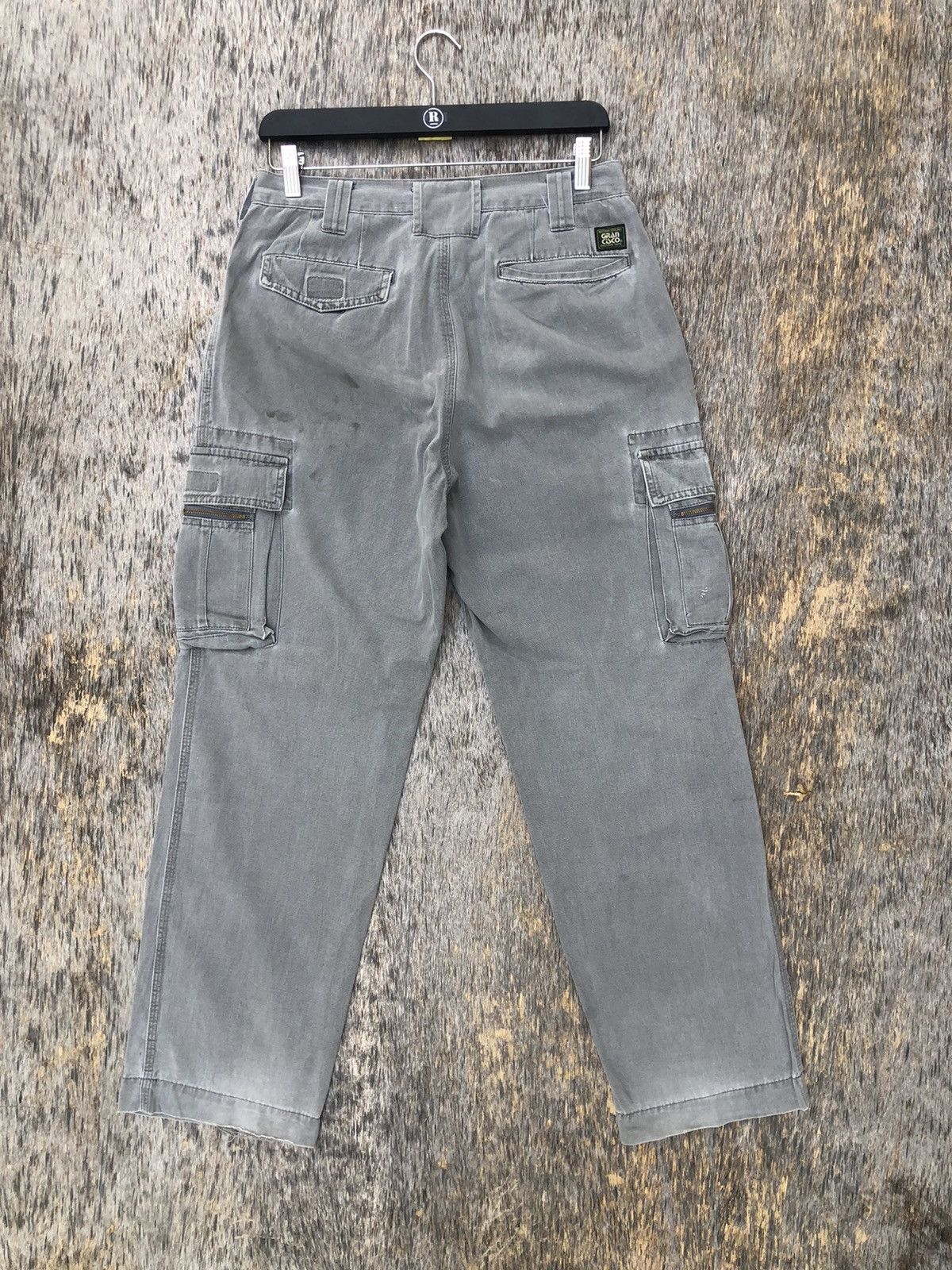 Japanese Brand Japanese Cargo Multipocket Faded Pants Size US 28 / EU 44 - 10 Thumbnail