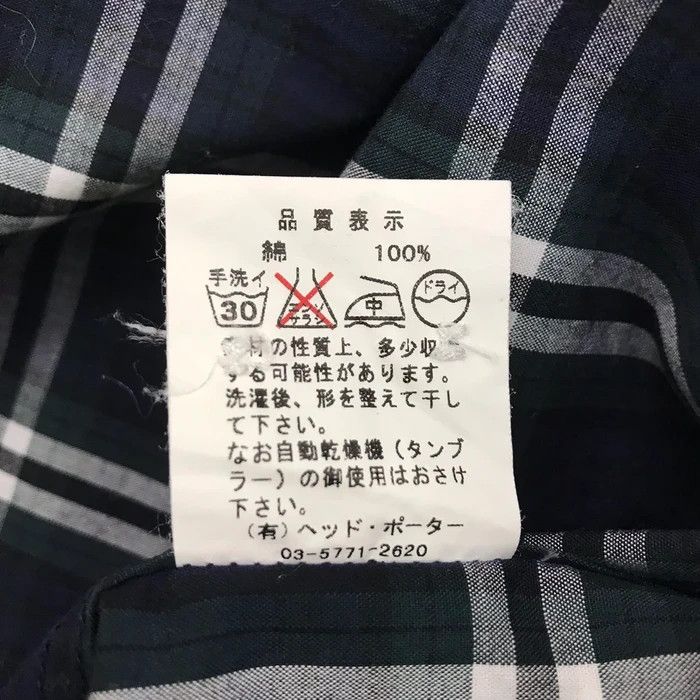 Head Porter × Japanese Brand × Porter SY0191 HEAD PORTER PLUS JAPAN SHIRTS CHECKED Size US M / EU 48-50 / 2 - 7 Thumbnail