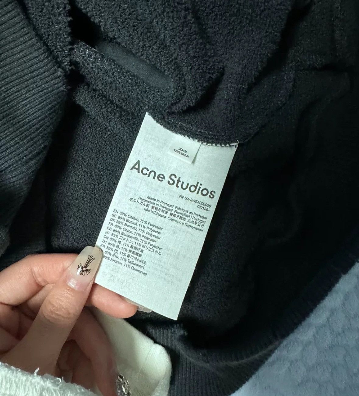 Acne Studios Acne studios Ground and dyed old hoodies 2412-Nextarrow Size US XXS / EU 40 - 5 Thumbnail