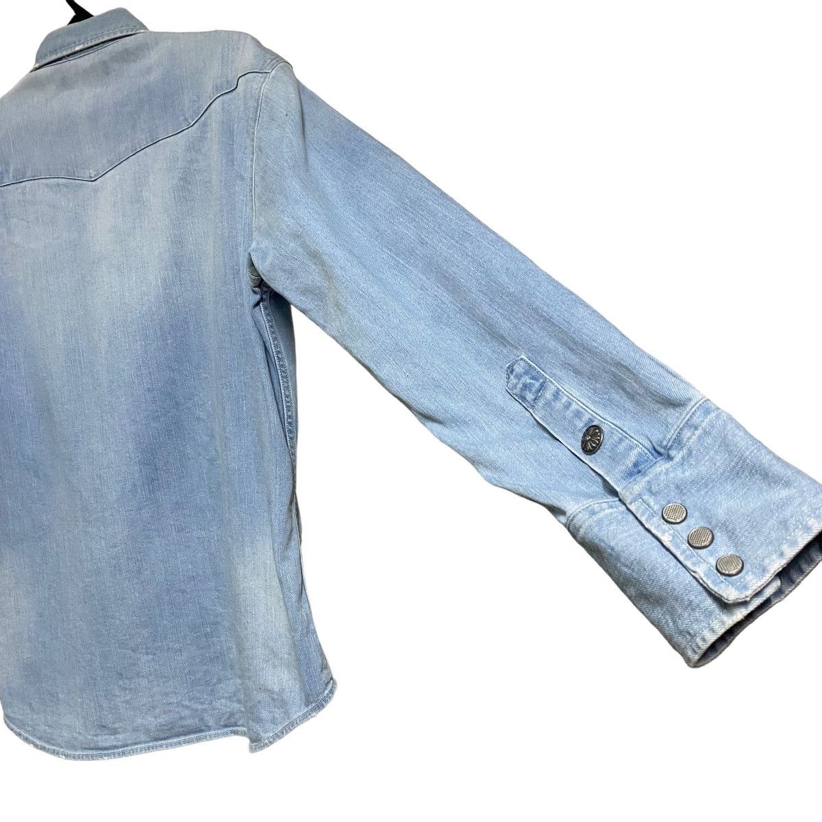 JACKROSE Jackrose Western Denim Shirt Snap Button Size US L / EU 52-54 / 3 - 10 Thumbnail