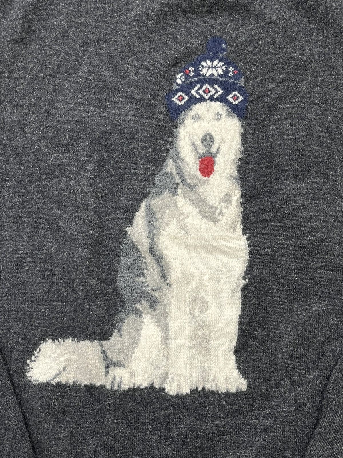 Polo Ralph Lauren Polo Ralph Lauren dog-intarsia cashmere sweater Size US L / EU 52-54 / 3 - 2 Thumbnail