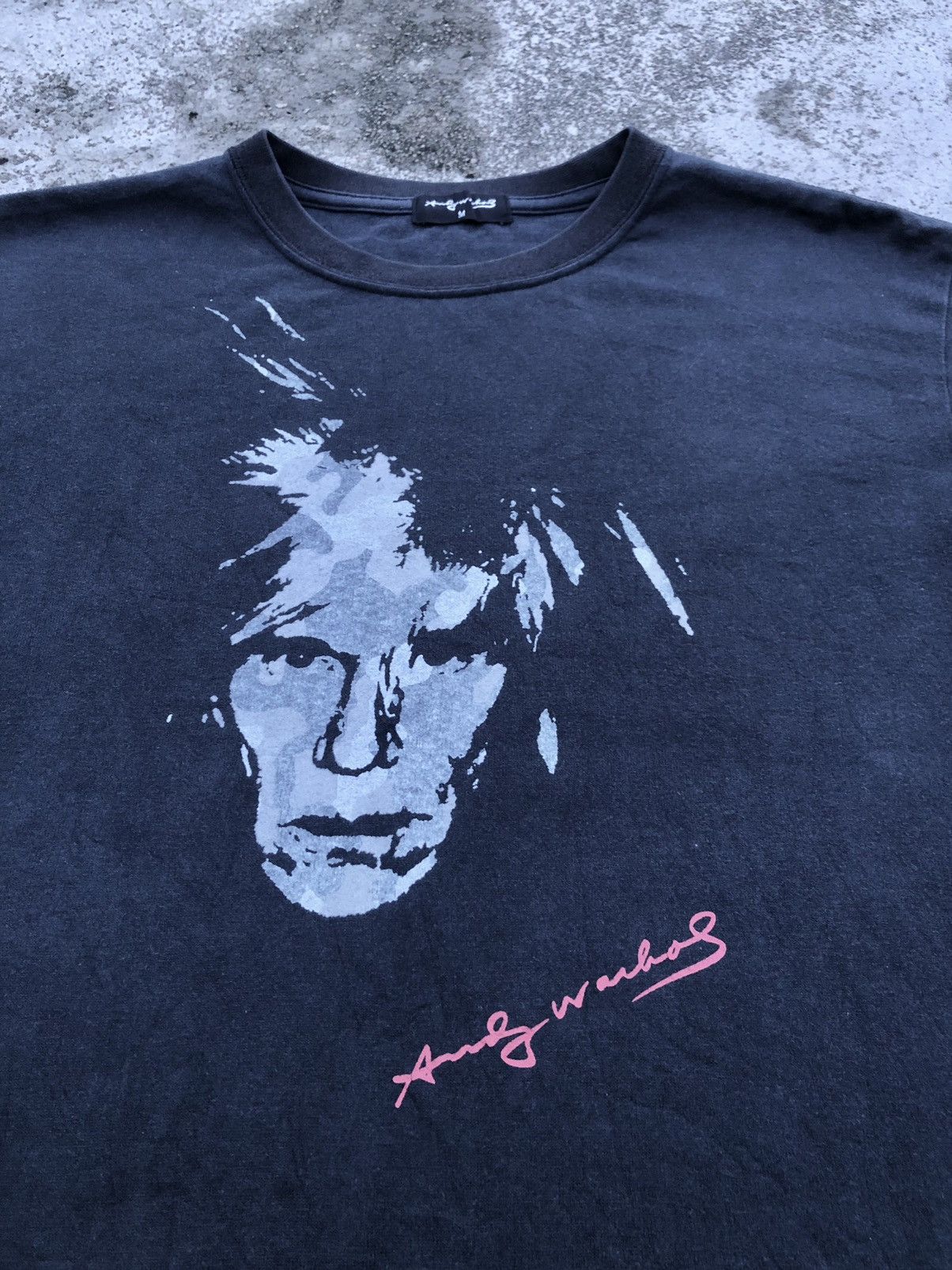 Vintage VTGE ANDY WARHOL ICONIC FACE TEE Size US M / EU 48-50 / 2 - 3 Thumbnail