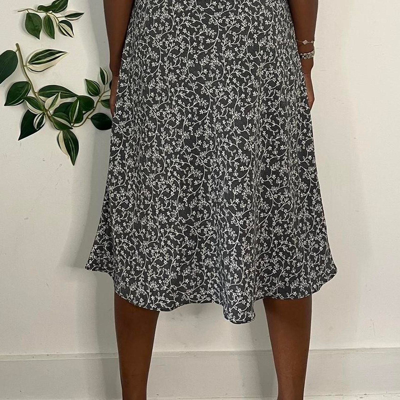 Other Vintage floral skirt Size 32" / US 10 / IT 46 - 4 Thumbnail