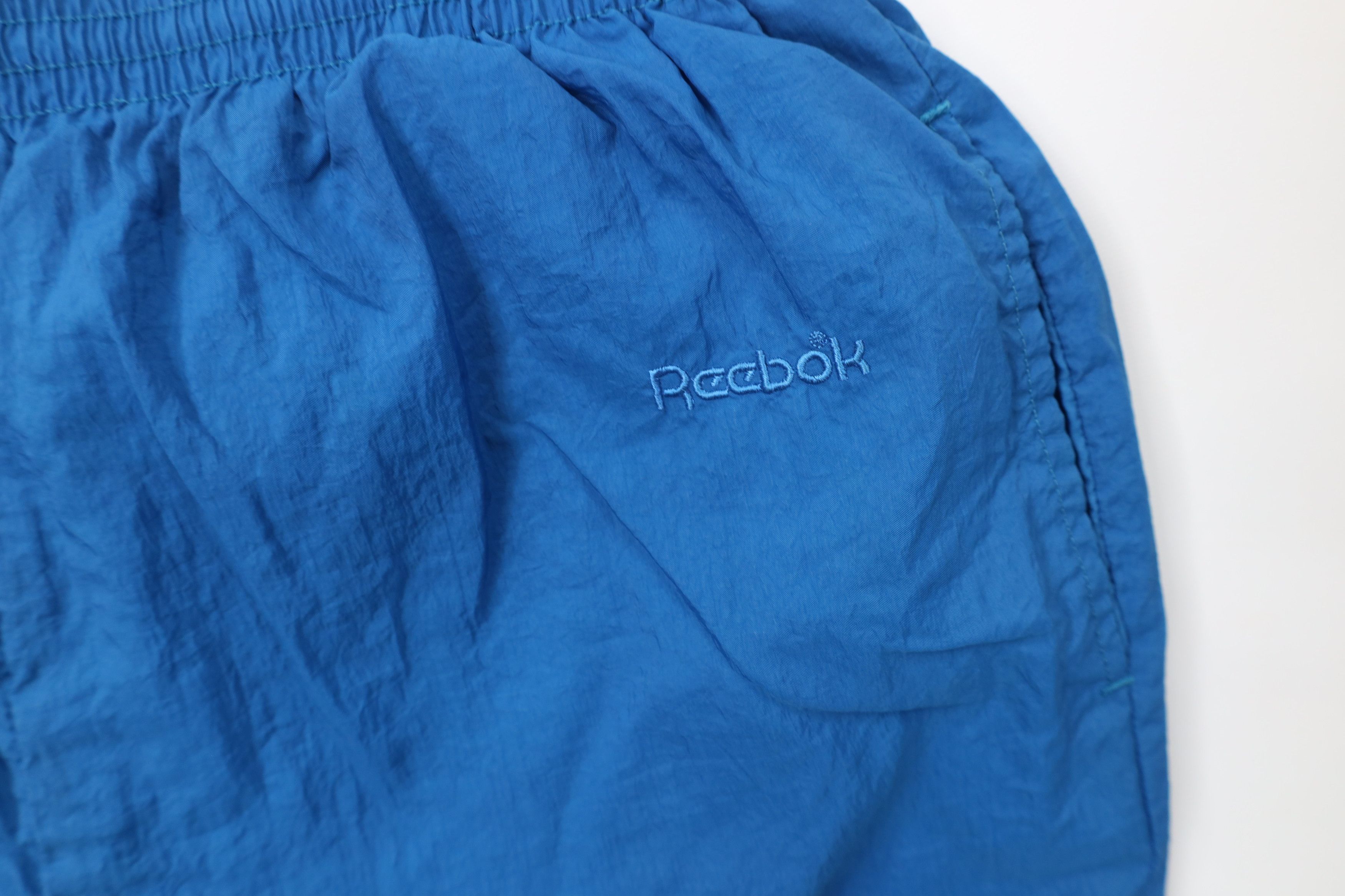Reebok Vintage 90s Reebok Spell Out Lined Windbreaker Joggers Pants Size US 36 / EU 52 - 8 Thumbnail