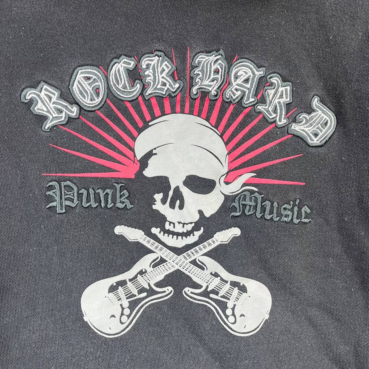 Other Dragon Rock Hard Punk Music Hoodie Black Skull Size M Size US M / EU 48-50 / 2 - 2 Thumbnail