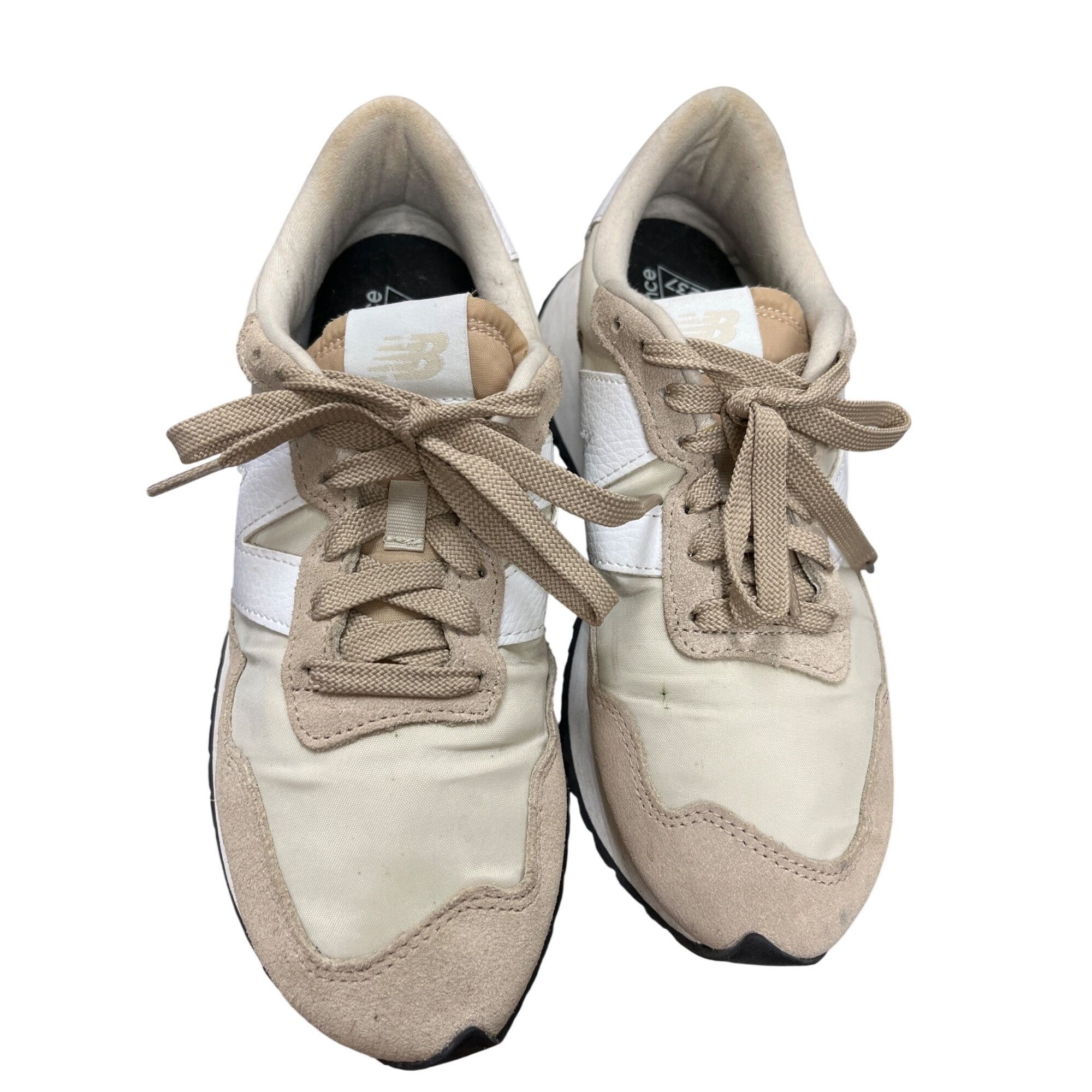 New Balance New Balance 237 wms tan white suede casual athletic sneakers Size US 8.5 / IT 38.5 - 17 Thumbnail