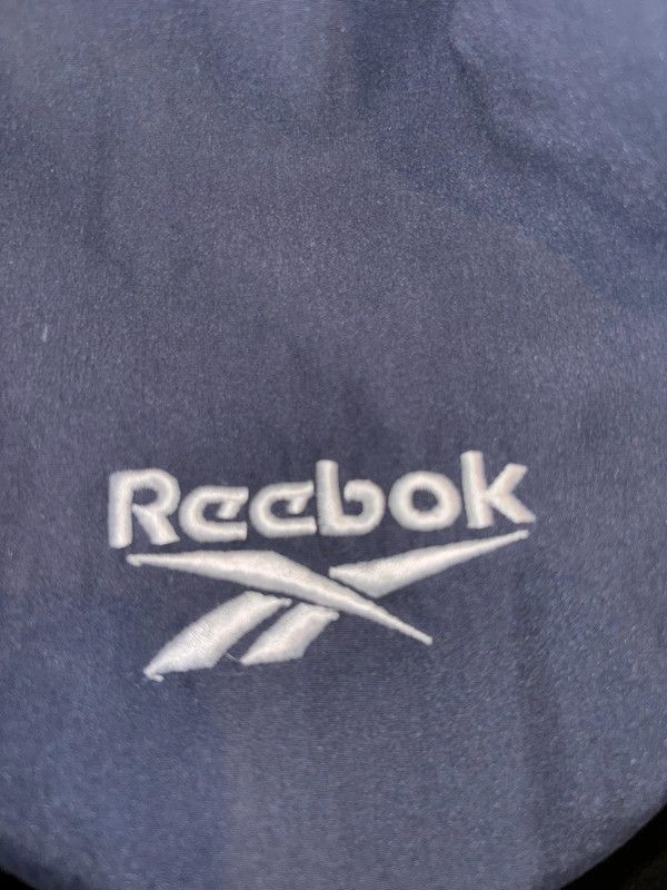 Reebok × Vintage Vintage buttoned sweatshirt Reebok Size US L / EU 52-54 / 3 - 3 Thumbnail
