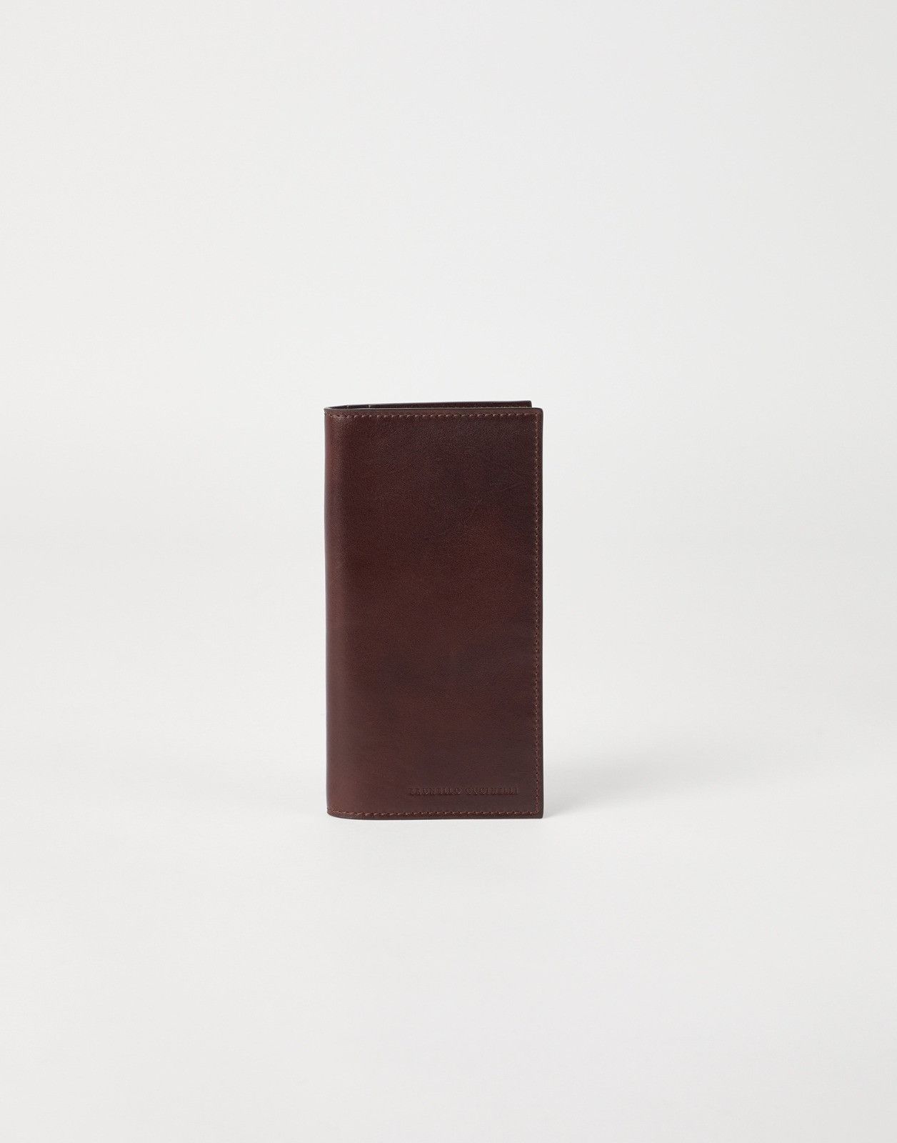 Brunello Cucinelli o1la1rc1a0326 Size: OS / Leather Card Holder in Brown Size ONE SIZE - 1 Thumbnail
