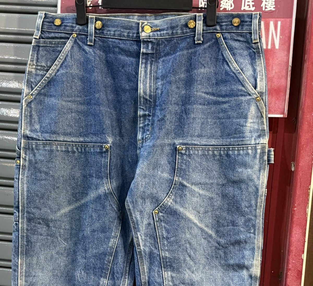 Carhartt Vintage Carhartt B07 DNM double knee carpenter denim 00s Size US 40 / EU 56 - 2 Thumbnail