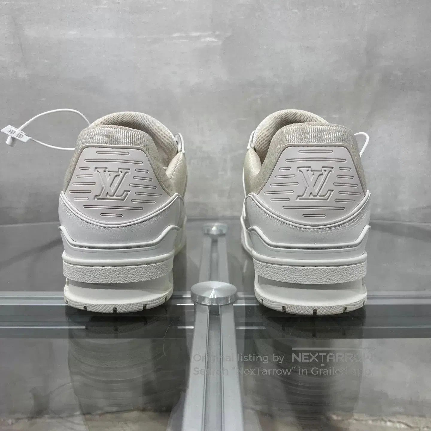 Louis Vuitton White Low. Size US 9 / EU 42 - 6 Thumbnail