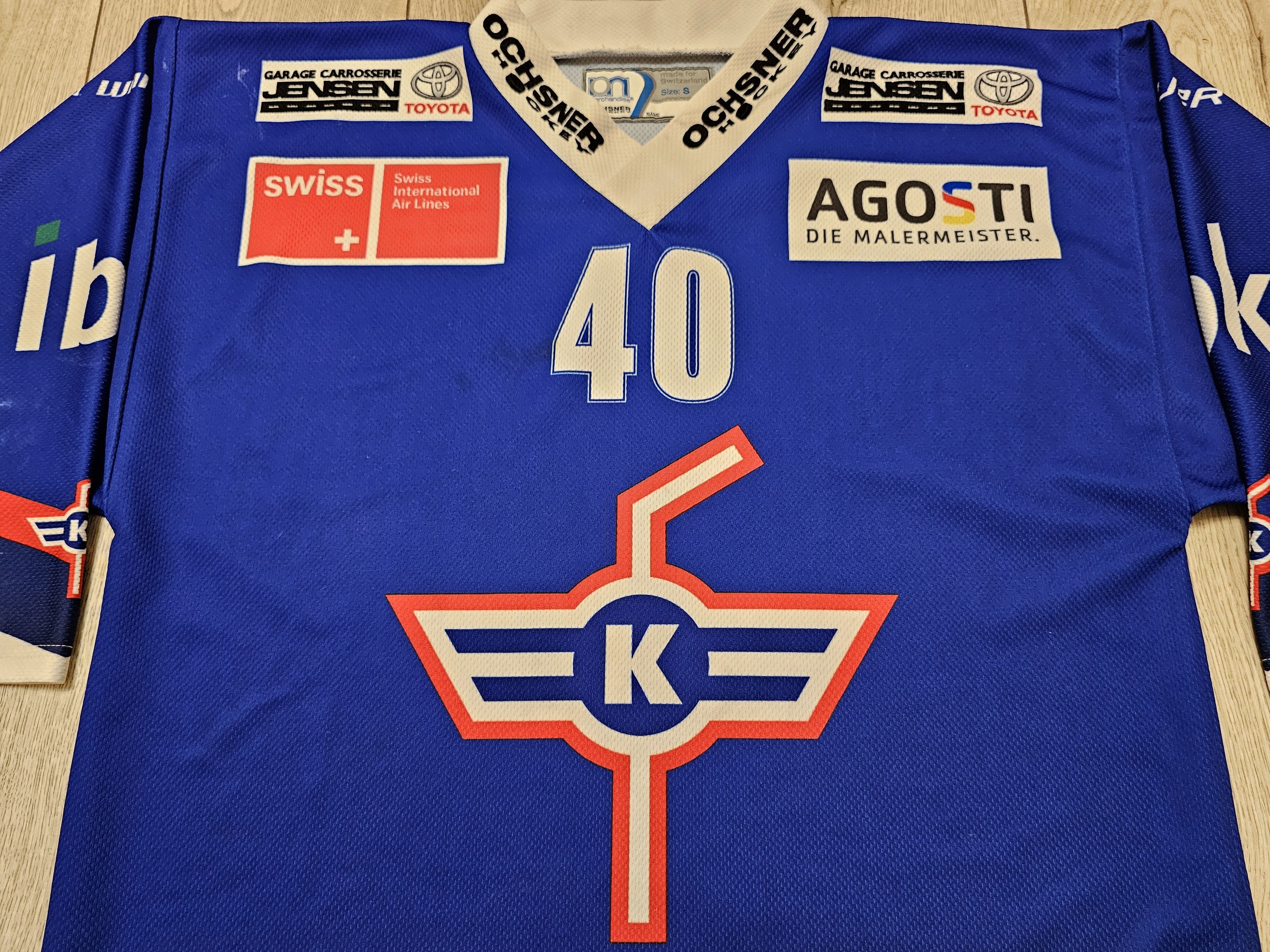 All Sport × Vintage KLOTEN FLYERS HOCKEY JERSEY ICE HOCKEY SWITZERLAND Size US S / EU 44-46 / 1 - 3 Thumbnail