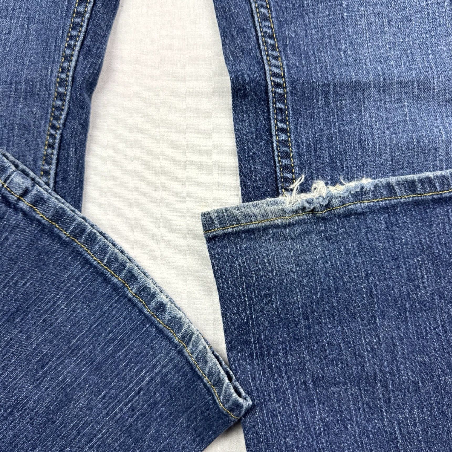 Enyce VINTAGE Enyce Jeans Womens Low Rise Hipster 13 Bootcut Embroidered Hip Hop Y2K Blue Girls Size 34" / US 12 / IT 48 - 6 Thumbnail