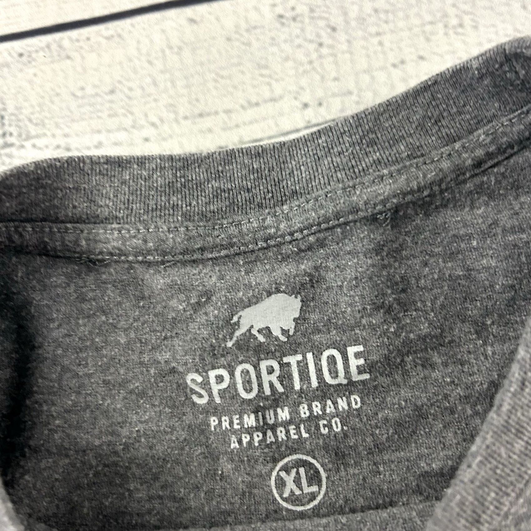 Vintage Sportiqe Tequila Short Sleeve T Shirt Men XL Gray Nike? Size US XL / EU 56 / 4 - 3 Thumbnail
