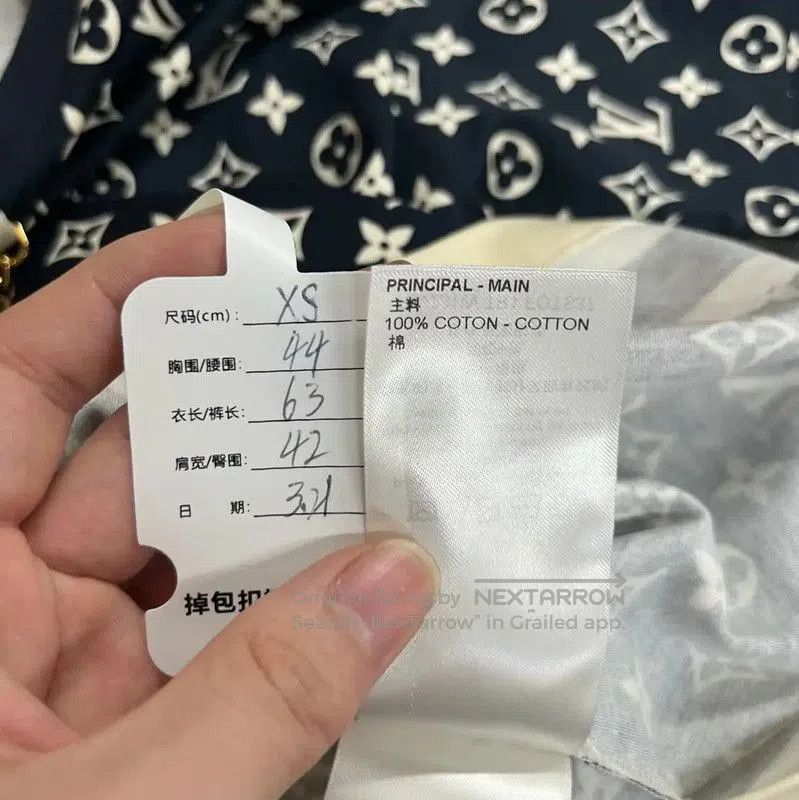 Louis Vuitton Louis Vuitton Black Cotton Women's T. Size XS / US 0-2 / IT 36-38 - 5 Thumbnail