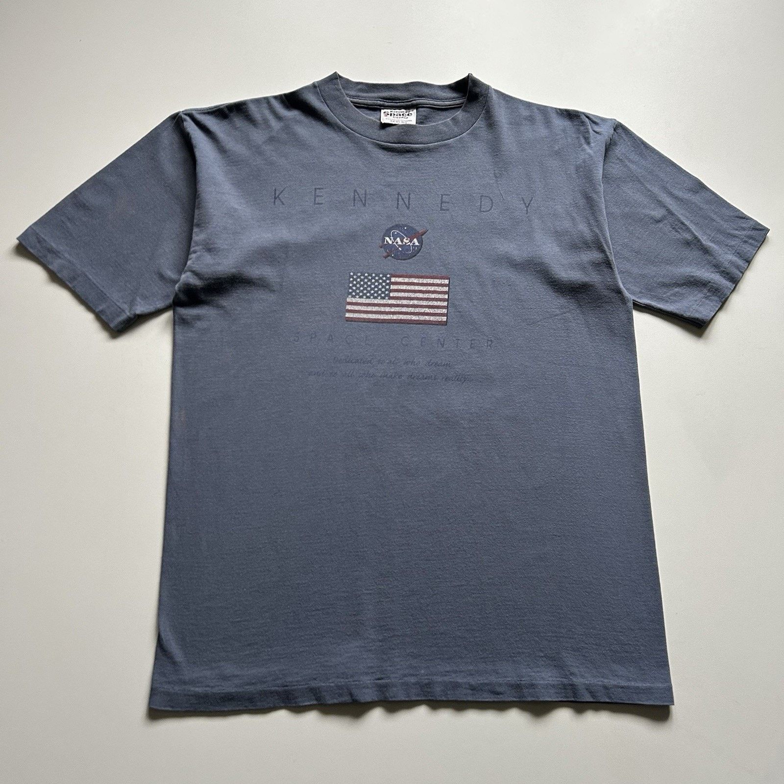 Vintage 90s NASA Kennedy Space Center Shirt Large USA Made