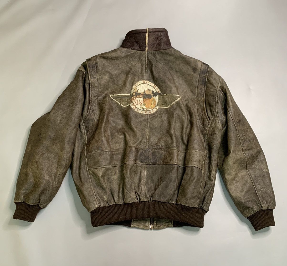 Vintage Pilot Jacket Miami Clipper B-17 Bomber | Grailed