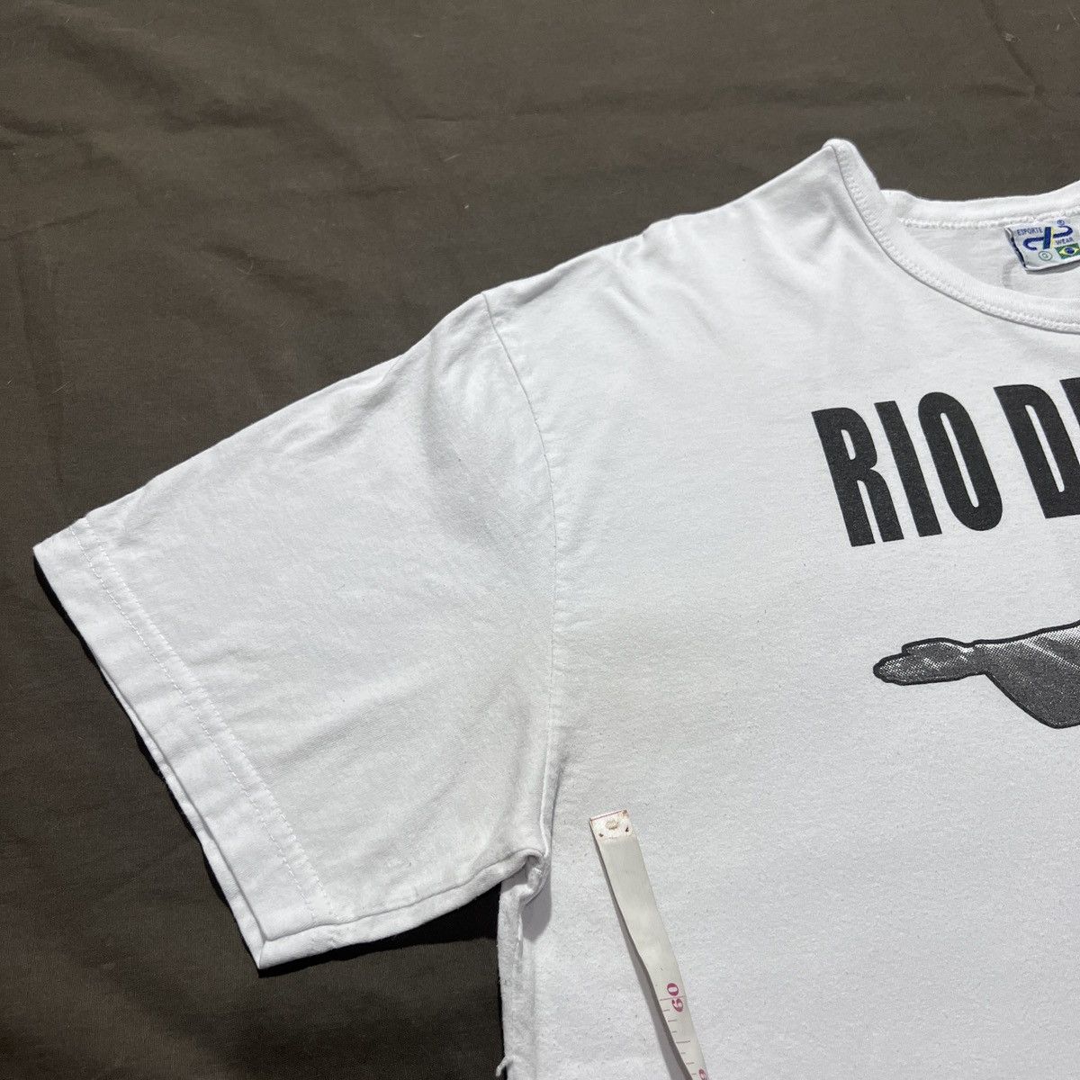 Vintage Vintage Y2K Rio de Janeiro God Jesus Bible Holy Tee Size US L / EU 52-54 / 3 - 5 Thumbnail