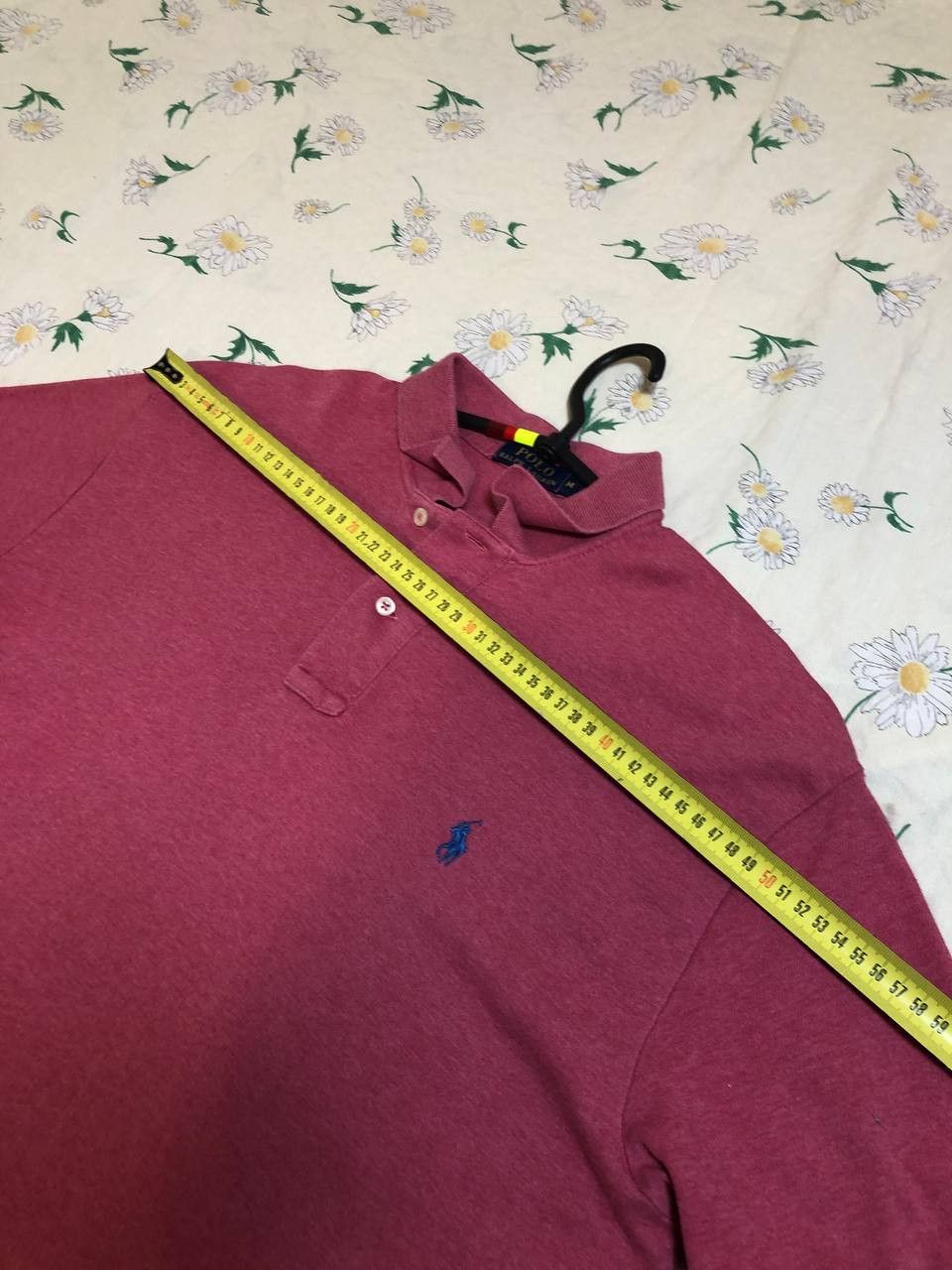 Polo Ralph Lauren Mens Polo Ralph Lauren Red Slim Polo Shirt Button Down Size US M / EU 48-50 / 2 - 8 Thumbnail