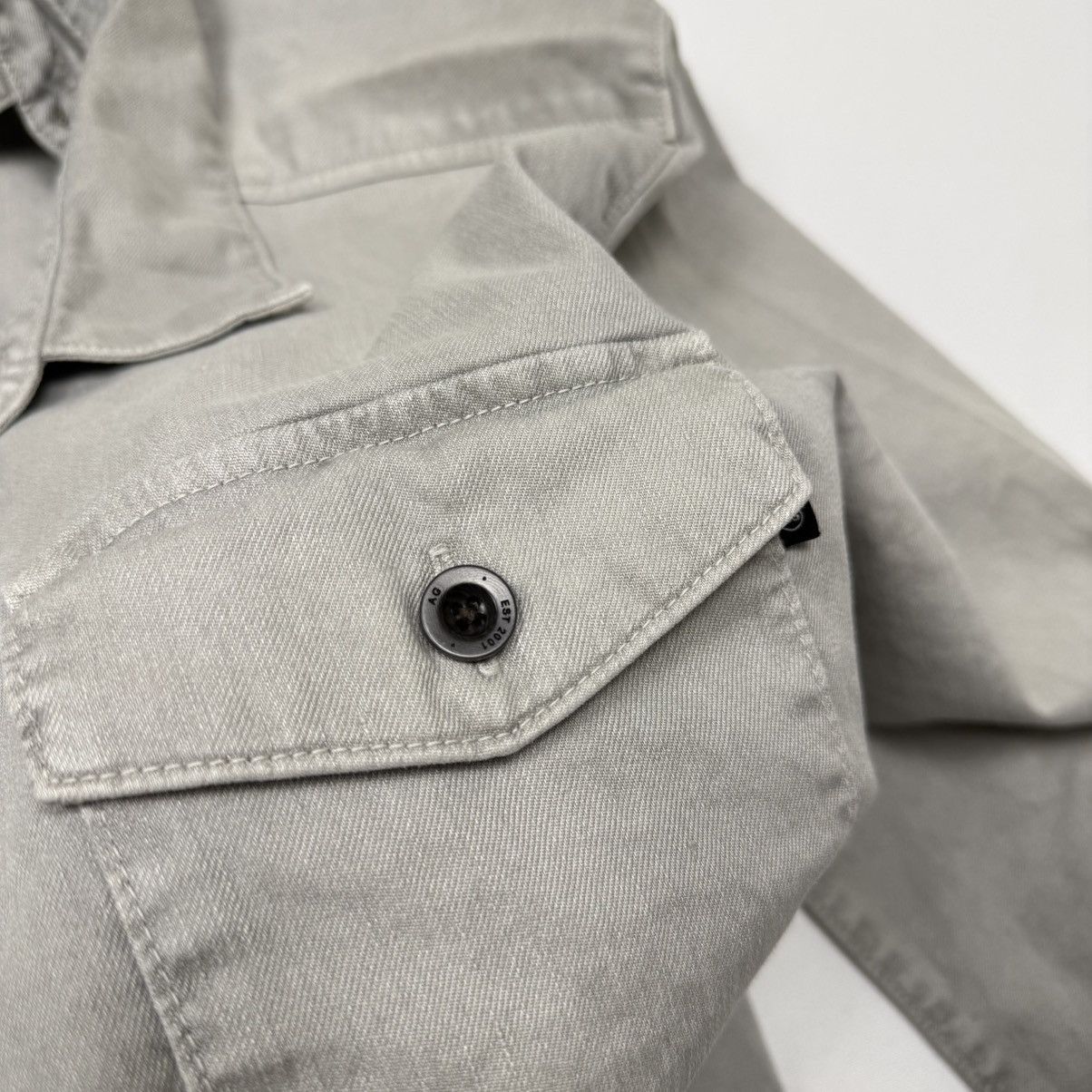 AG Adriano Goldschmied AG Adriano Goldschmied Jacket Men M Sample Cotton Linen USA Size US M / EU 48-50 / 2 - 6 Thumbnail