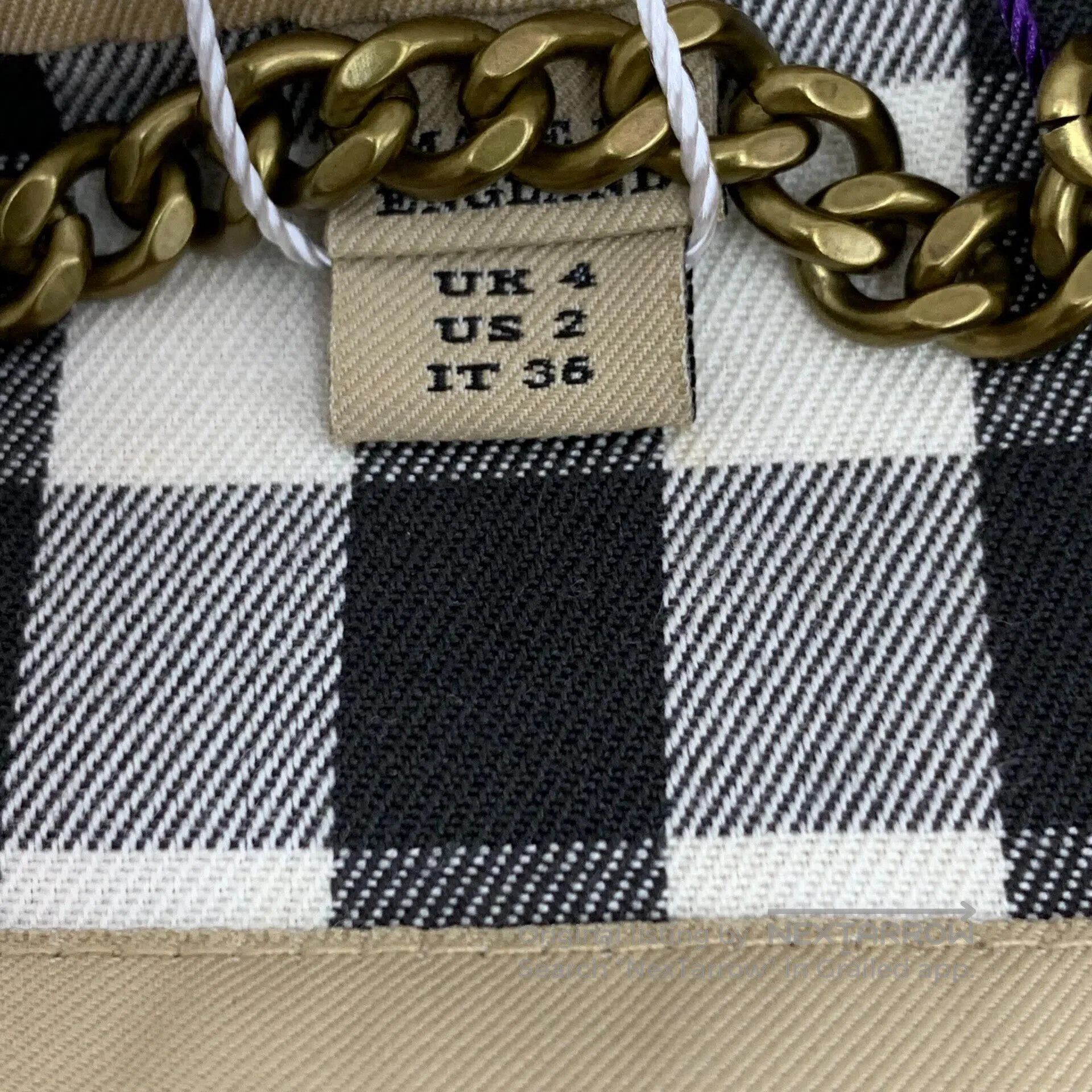 Burberry Burberry Brown Cotton Collar Double-breasted Long Sleeve B Size XS / US 0-2 / IT 36-38 - 6 Thumbnail
