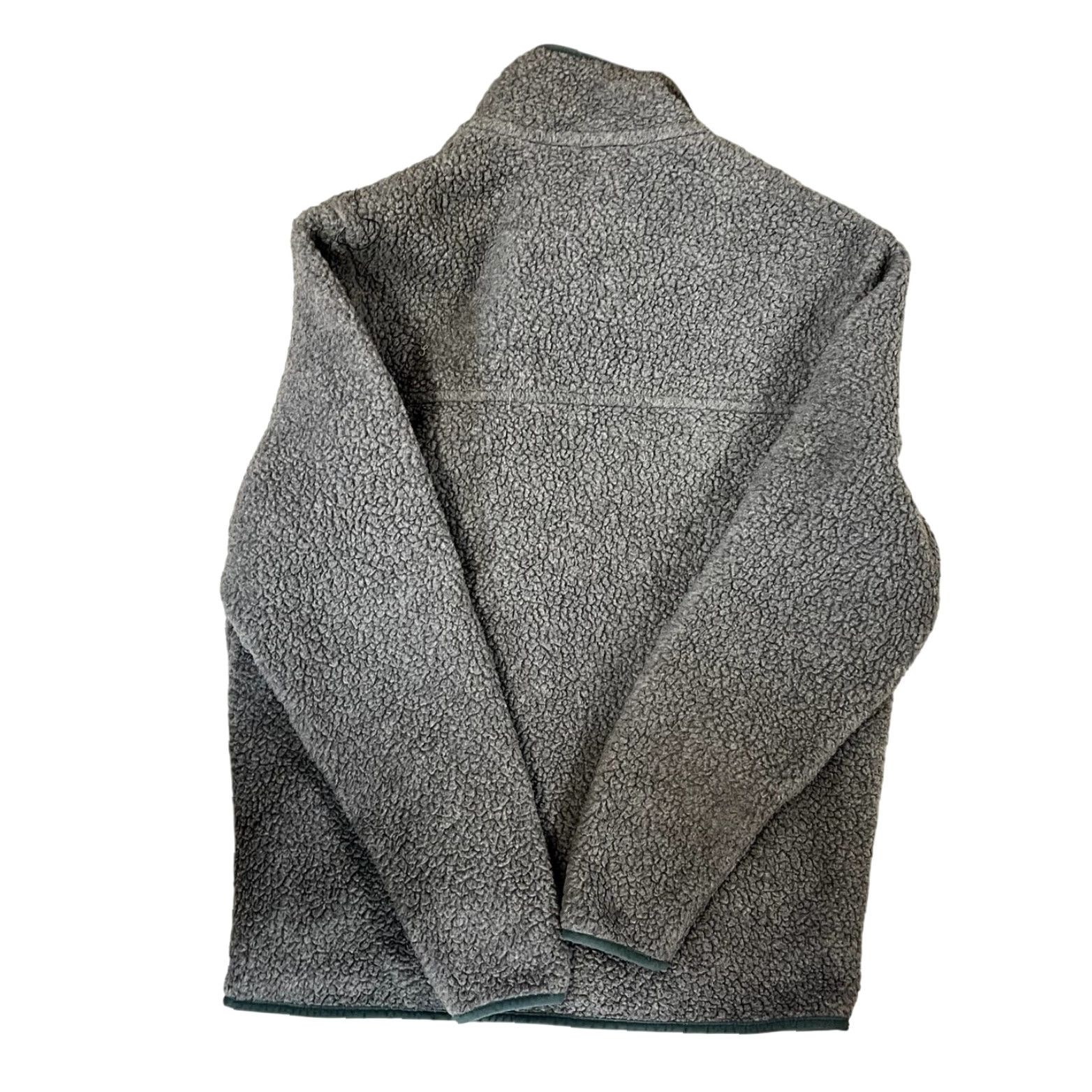 Patagonia VINTAGE Patagonia Sherpa Fleece Jacket Womens Gray Retro Pile Size M Size M / US 6-8 / IT 42-44 - 2 Thumbnail
