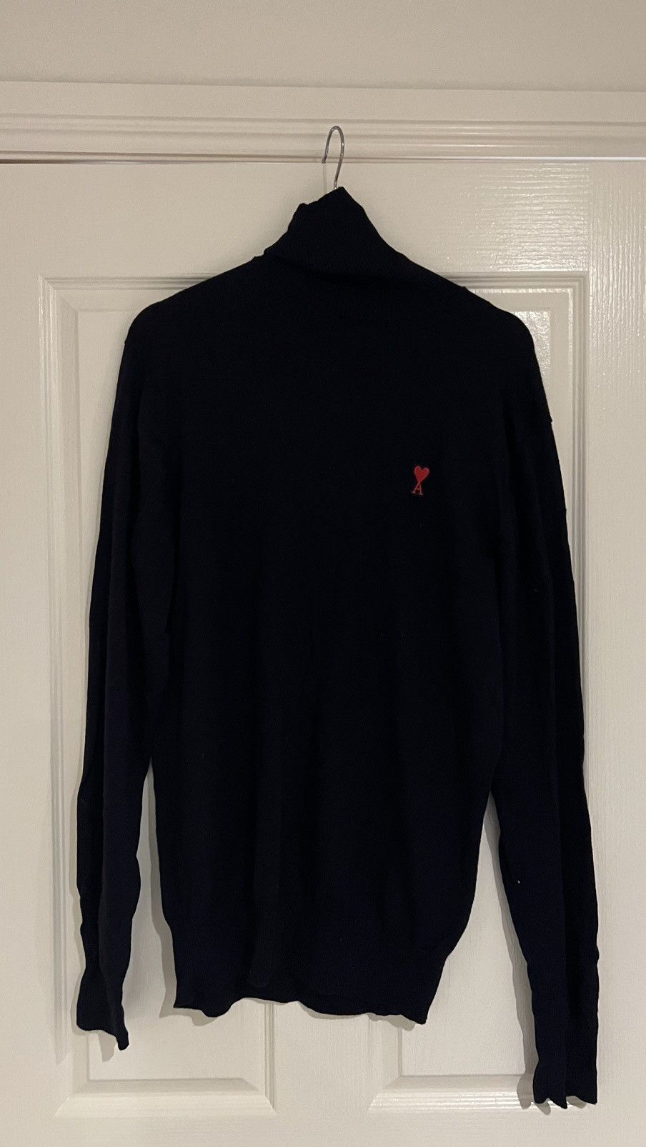 image of Ami De Coer Turtleneck in Navy, Men's (Size Large)