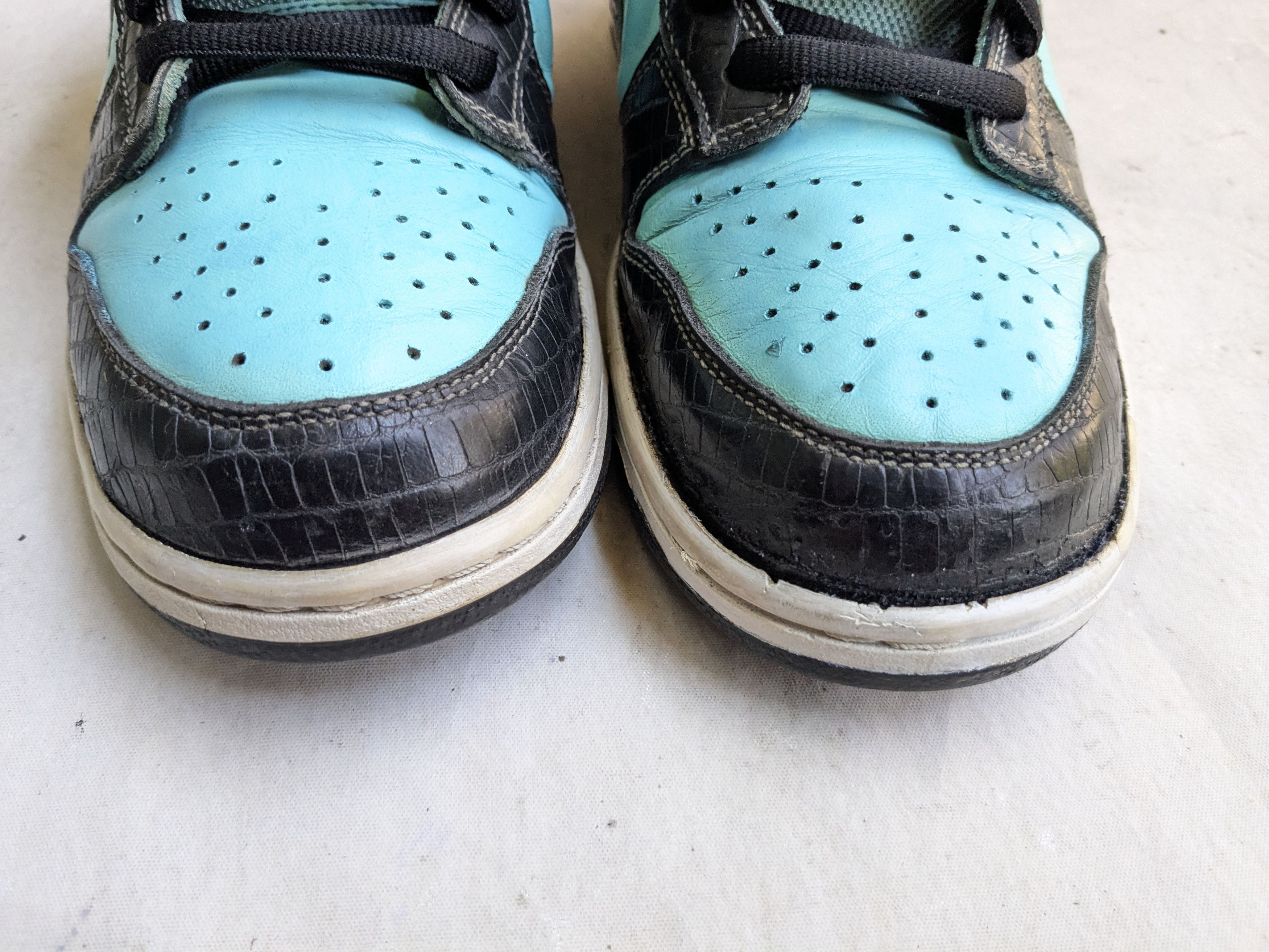 Nike Nike SB Dunk Low Pro x Diamond Supply Co. Tiffany 11 Size US 11 / EU 44 - 3 Thumbnail