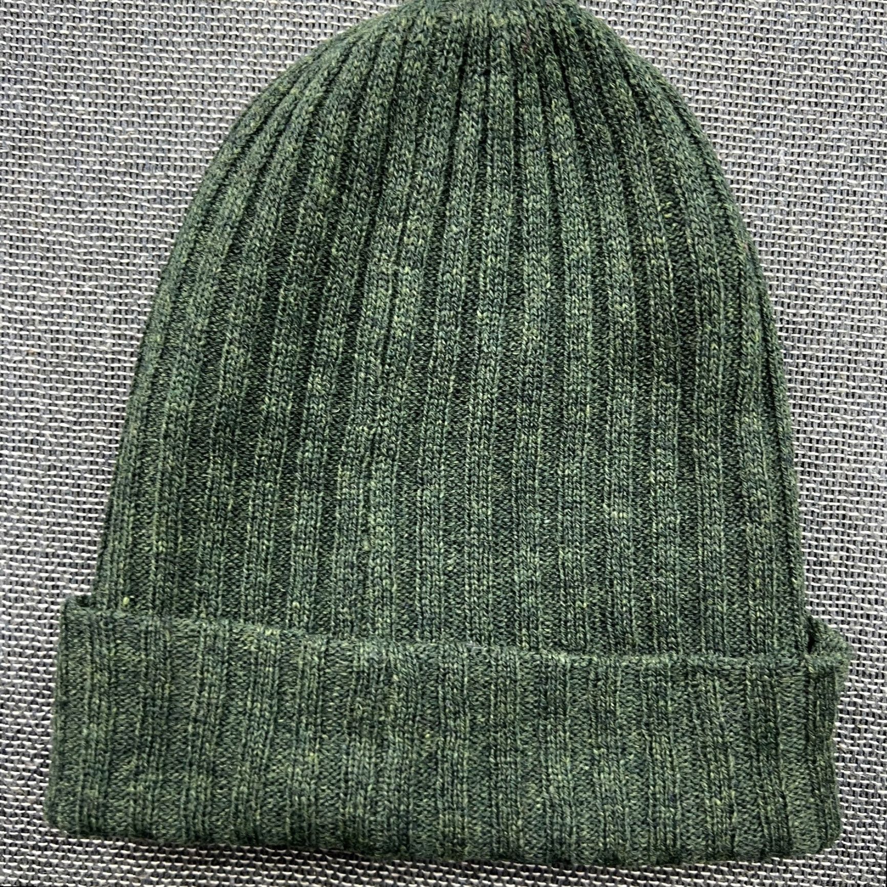 Vintage Fjallraven Beanie Hat One Size 100% Wool Green Ribbed Cuffed Unisex Adults Size ONE SIZE - 3 Thumbnail